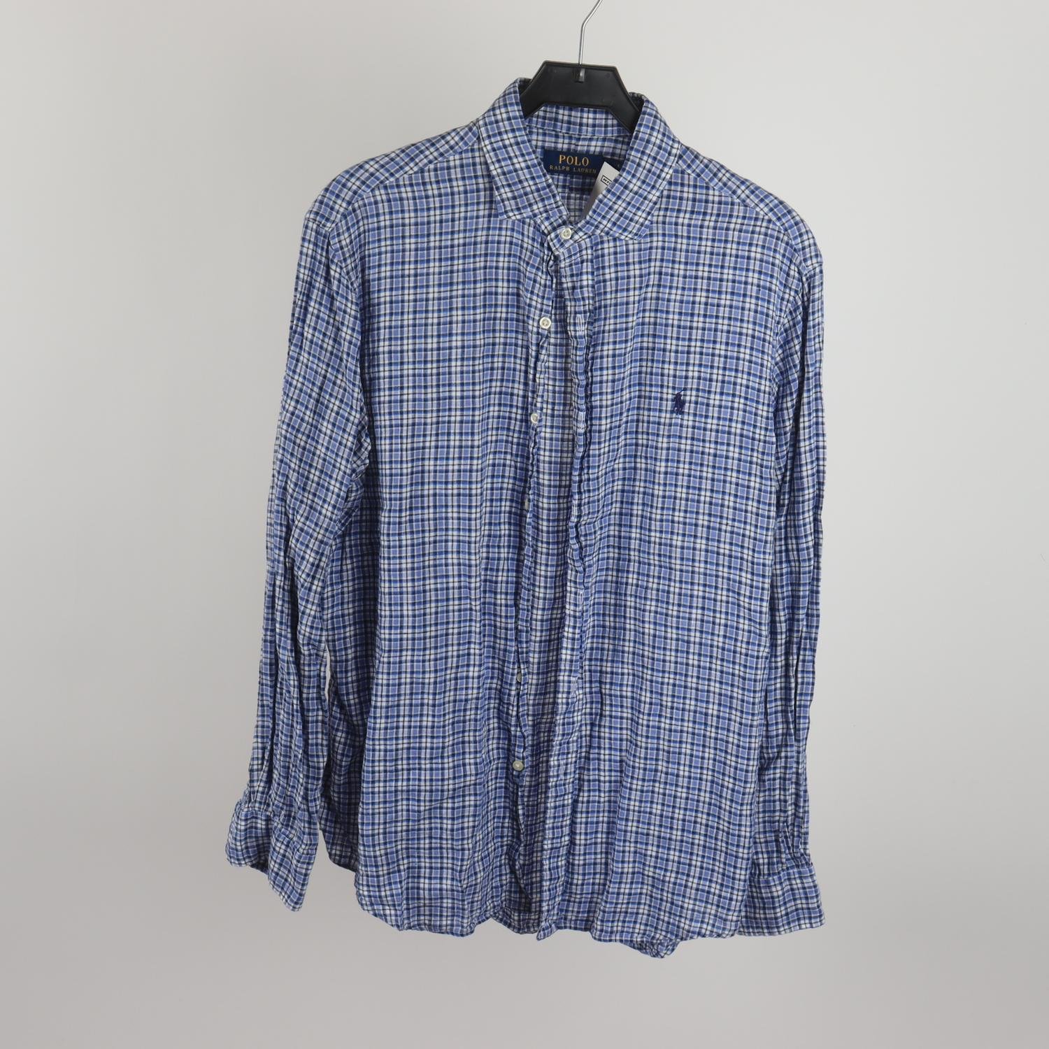 Skjorta, Polo Ralph Lauren, Blå, Stl. L