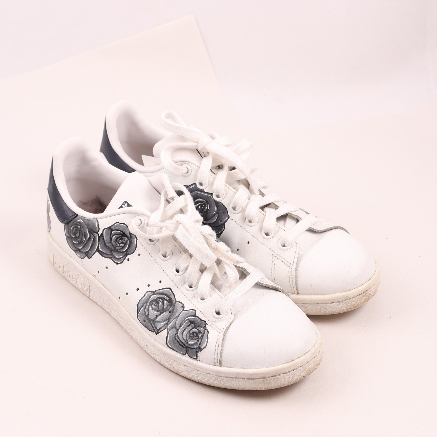 Sneakers, Adidas x Stan Smith, vit, grå, stl. 38