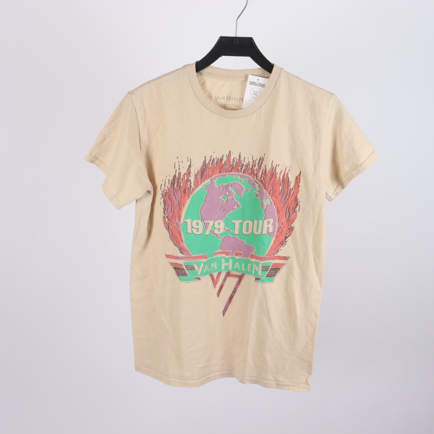T-shirt, Van Halen, World Tour 1979, flerfärgad, stl. S