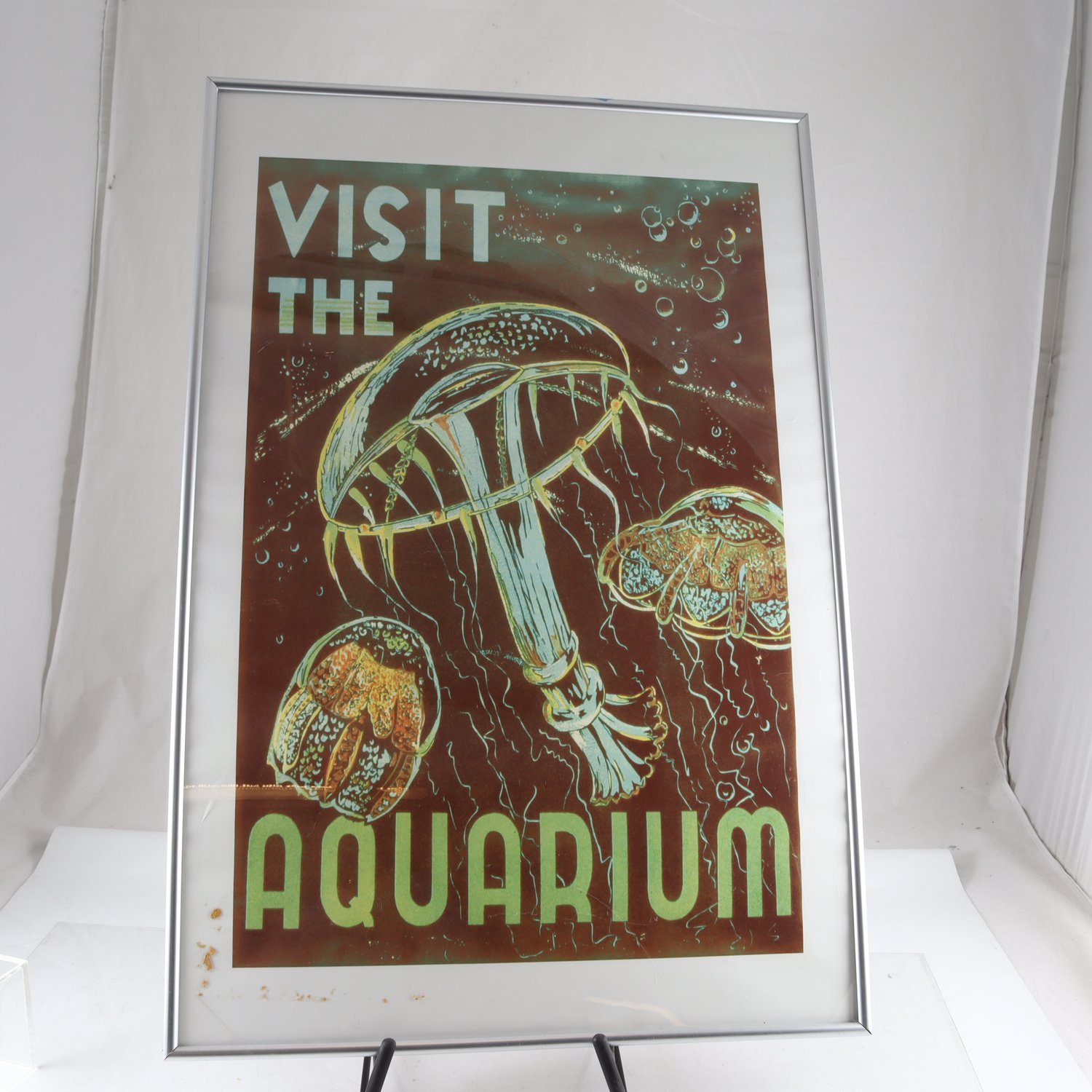 Affisch, Visit the aquarium, Hugh Stevenson, Endast avhämtning
