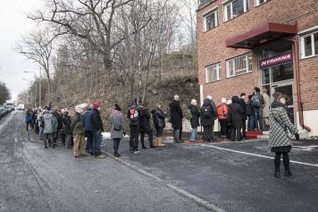 ​Premiärsuccé och säljrekord när Myrornas nyrenoverade butik invigdes