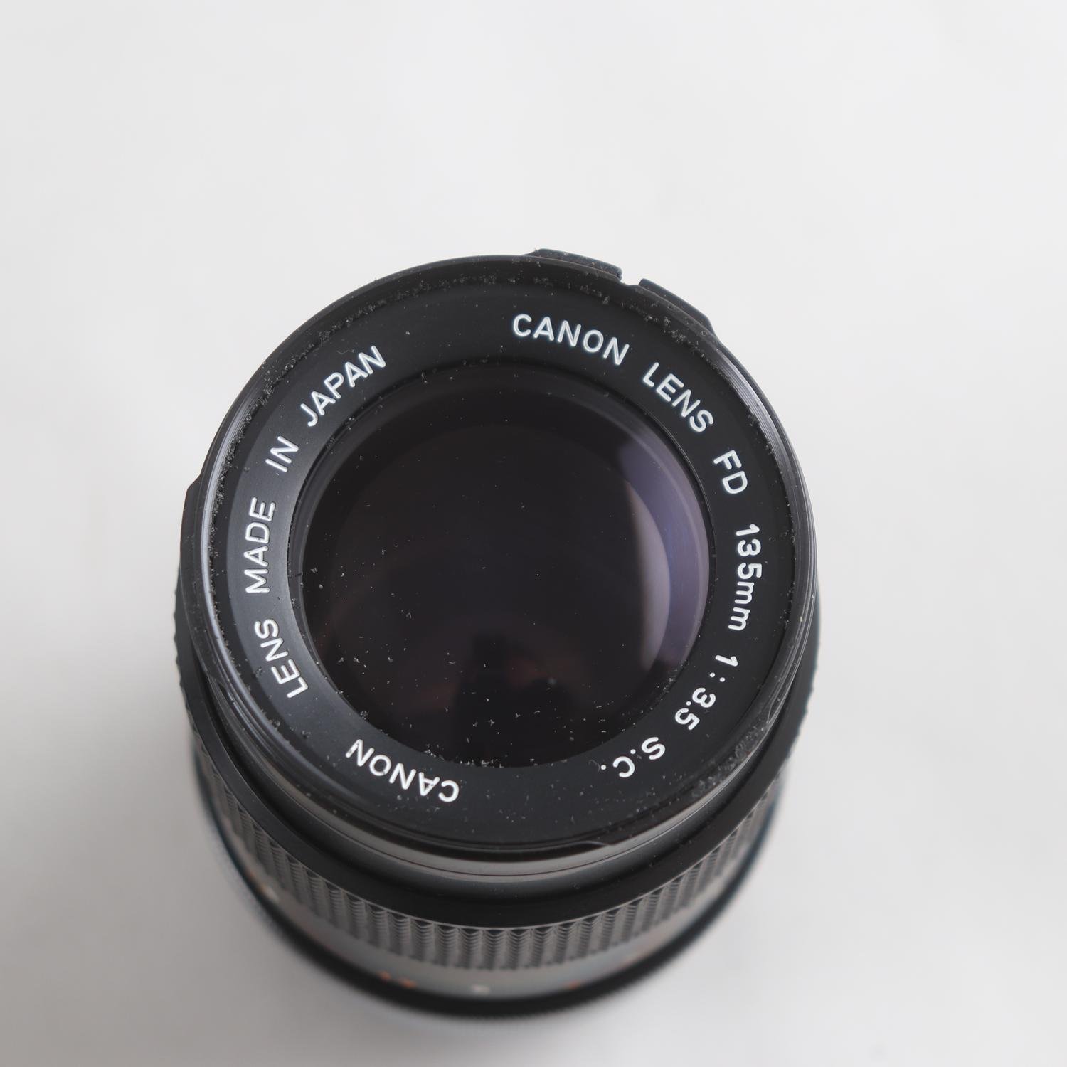 Objektiv, Canon fd 135mm 1: 35 s.c