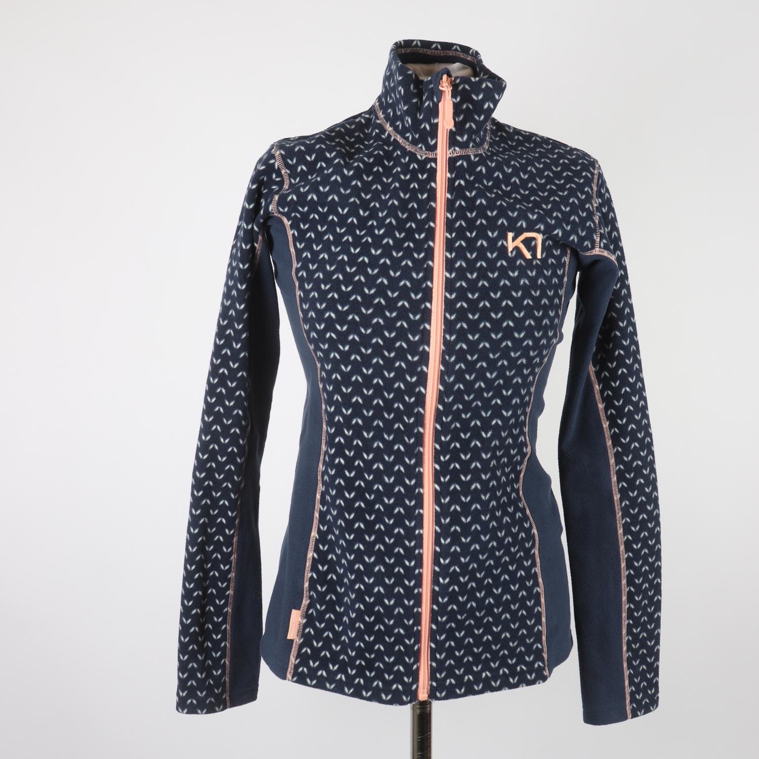 Fleecekofta, Kari Traa, blå, stl. S