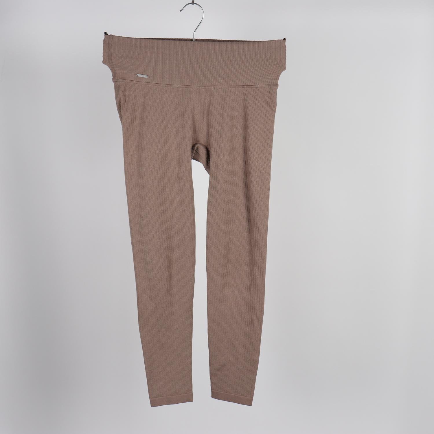 Träningstights, aimn, stl. S, beige