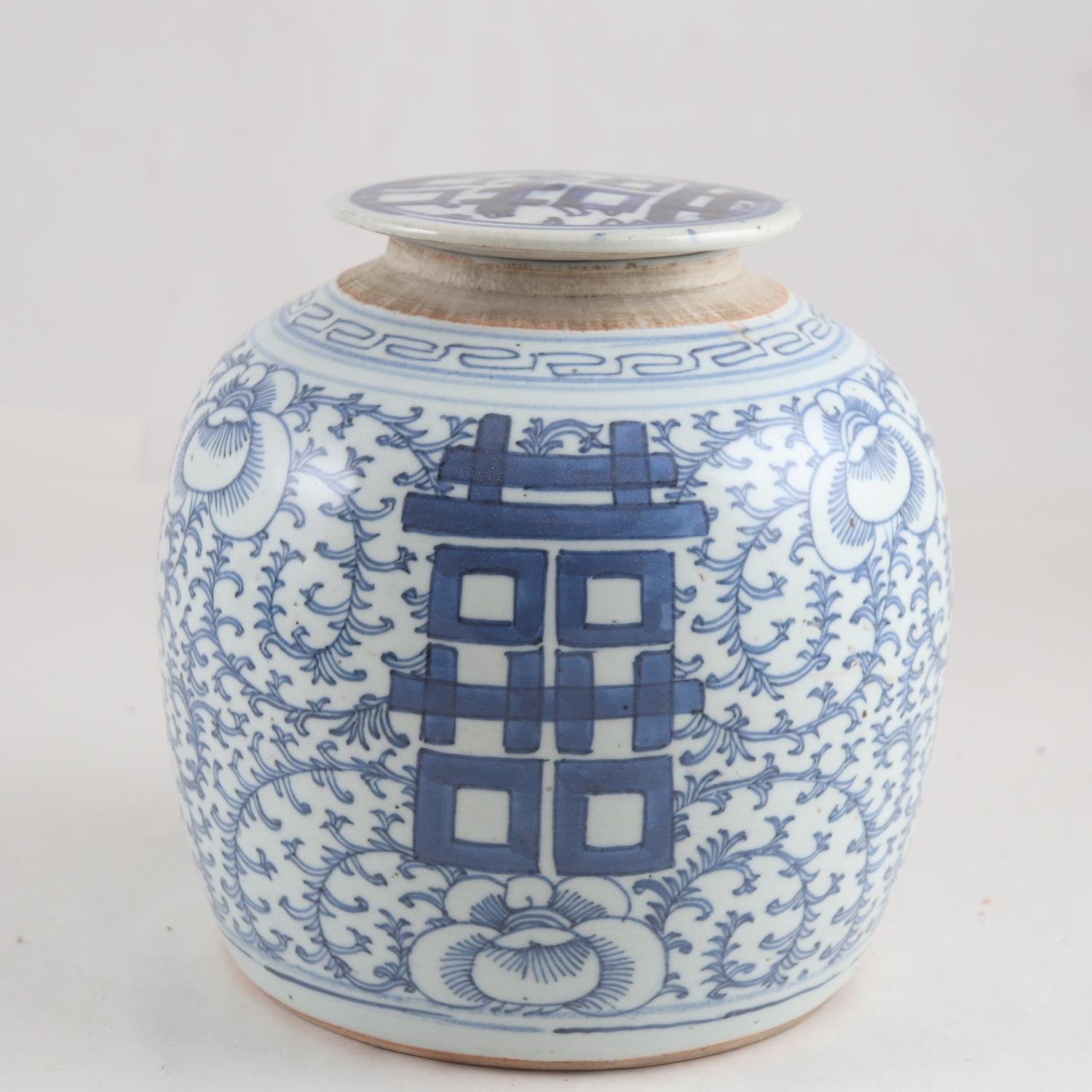 Ingefärskrus, lyckotecken, Kina, 1800-tal