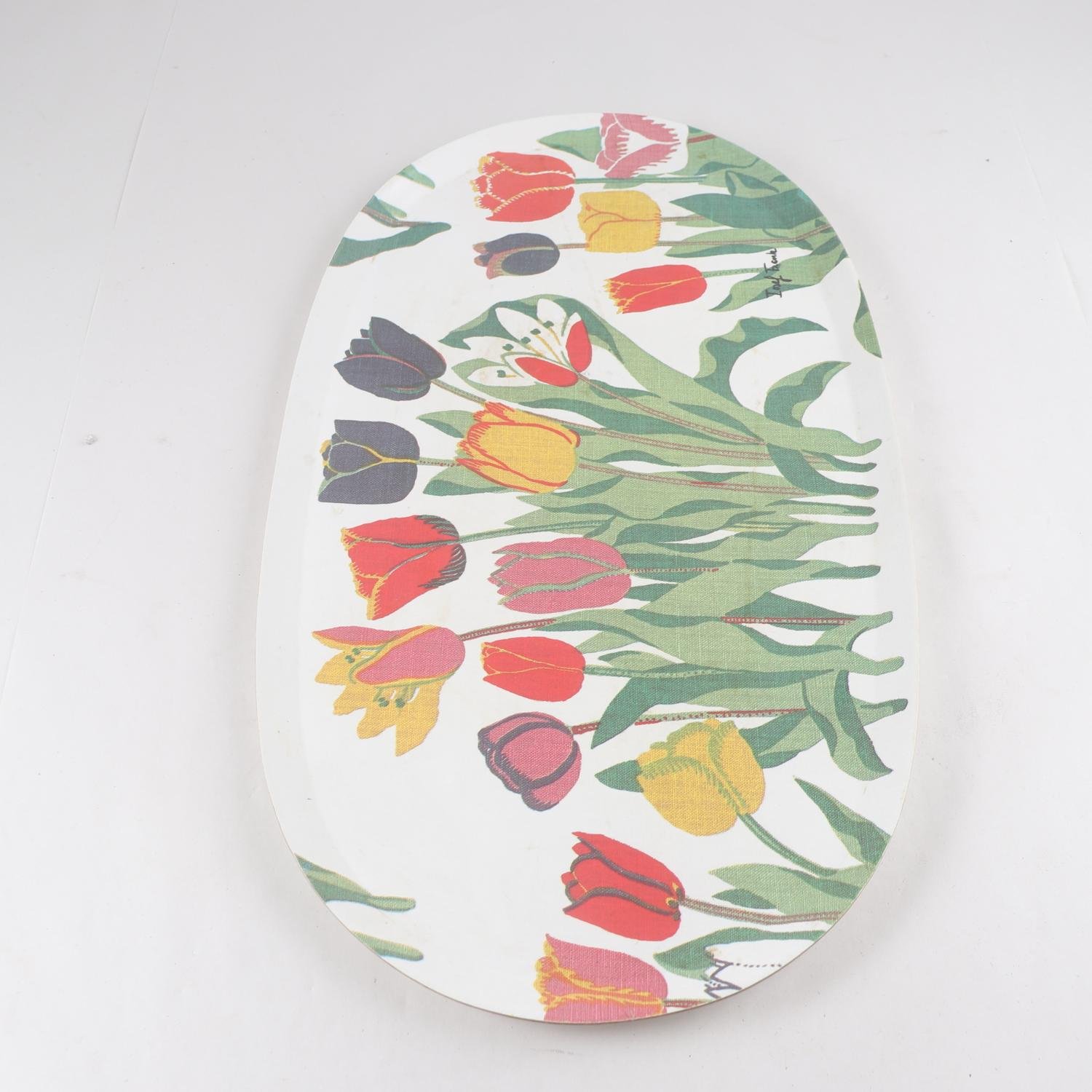 Bricka, Tulpan, Josef Frank, Firma Svenskt Tenn