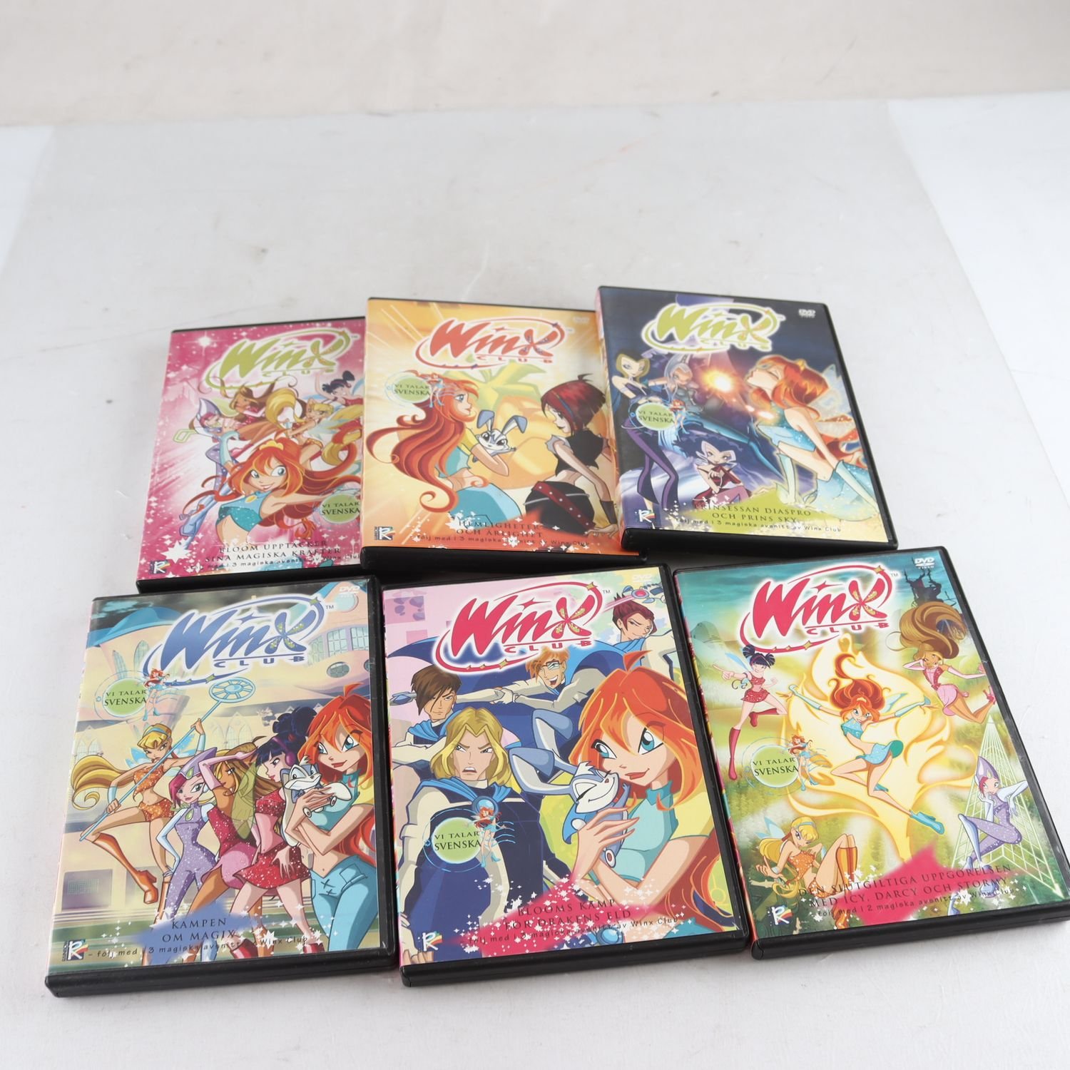 DVD, Winx club, 6 st