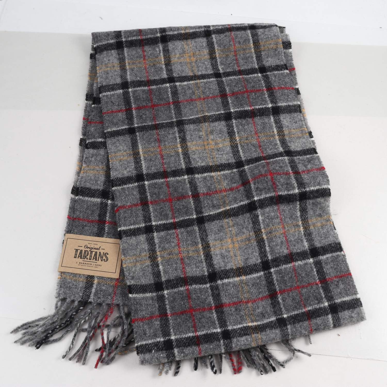 Halsduk, Barbour, 100% lammull