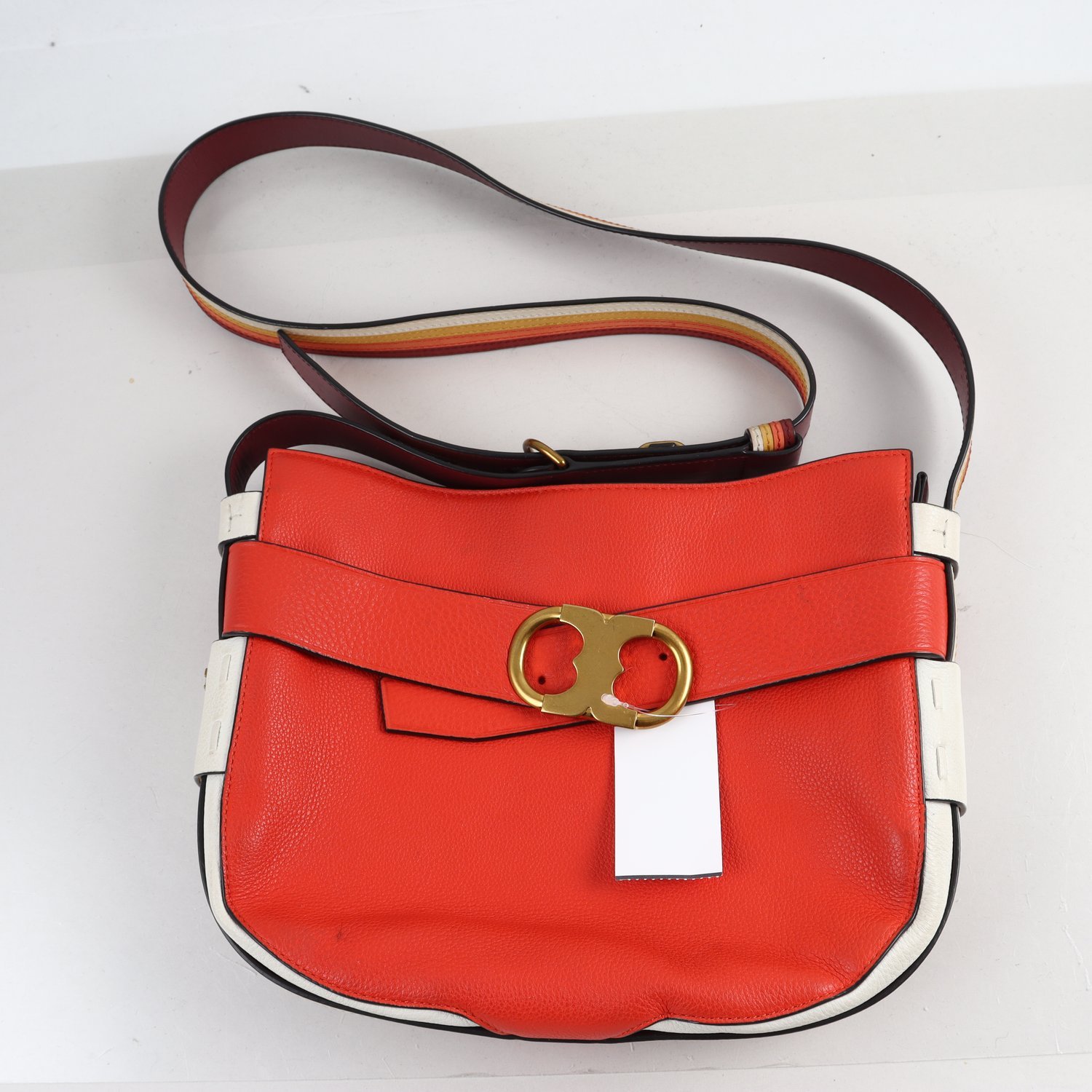 Axelremsväska Tory Burch, flerfärgad