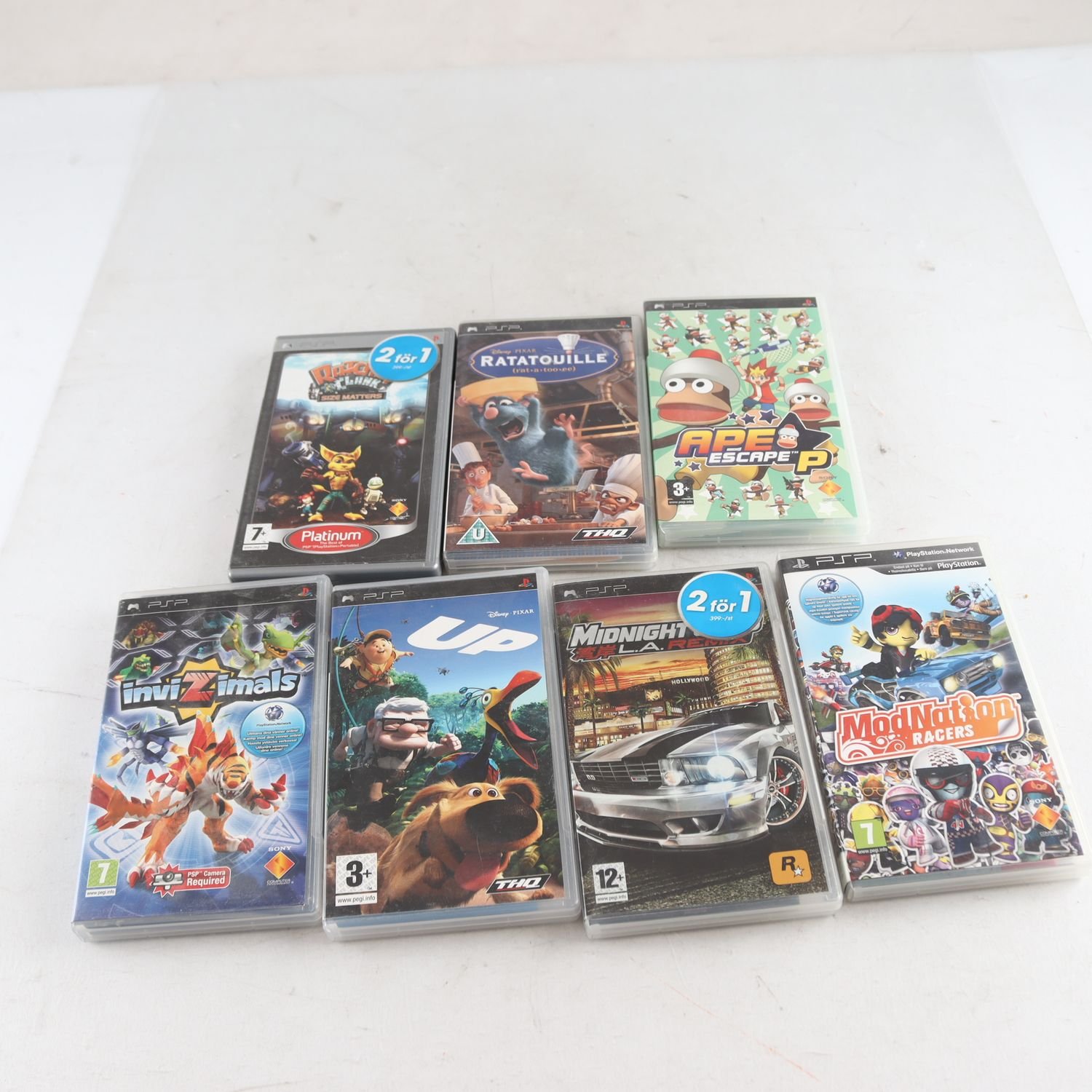 Spel, PSP, Playstation Portable.