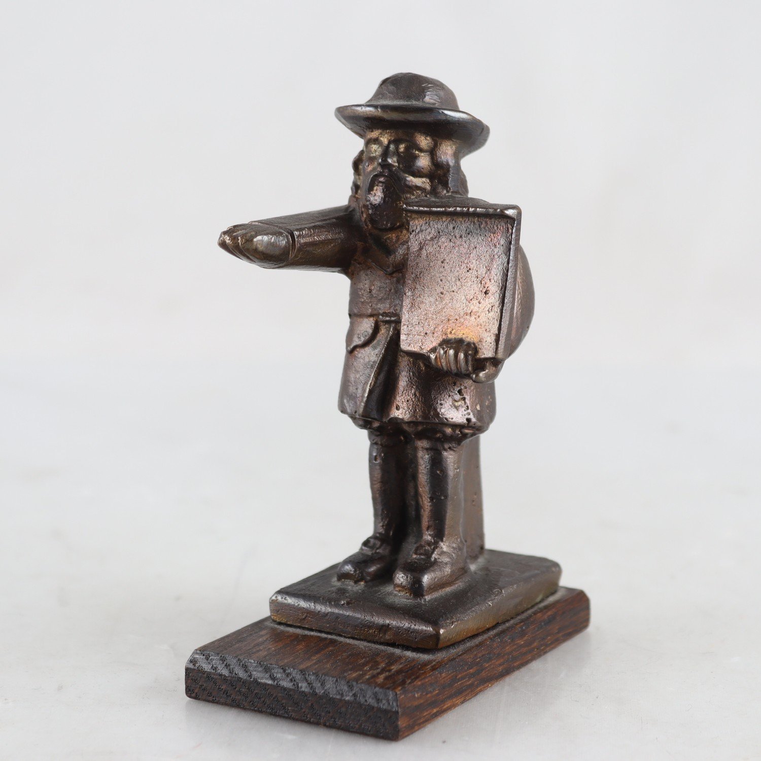 Skulptur, brons, Rosenbom, Svensk metallkonst AB, Carlscrona