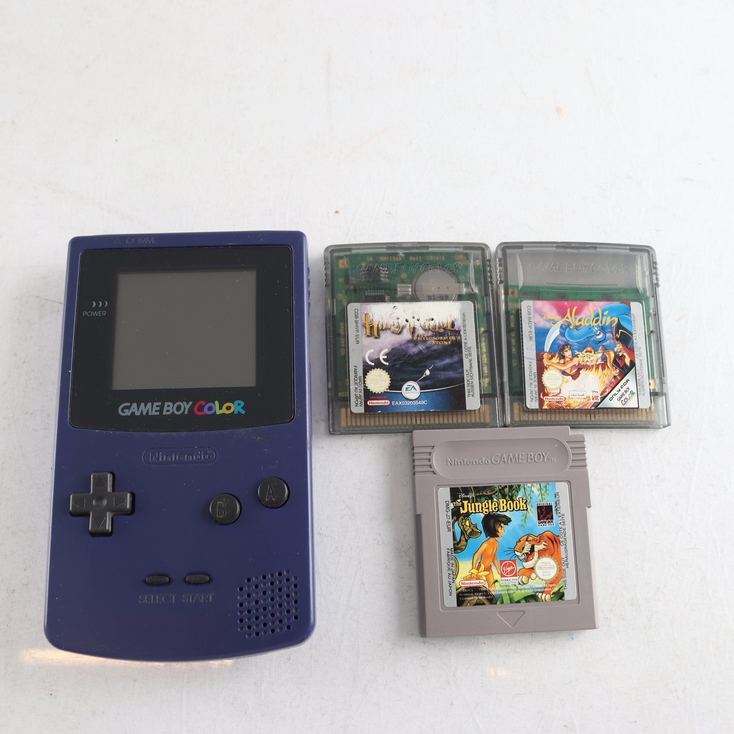 Nintendo Game Boy Color + 3spel