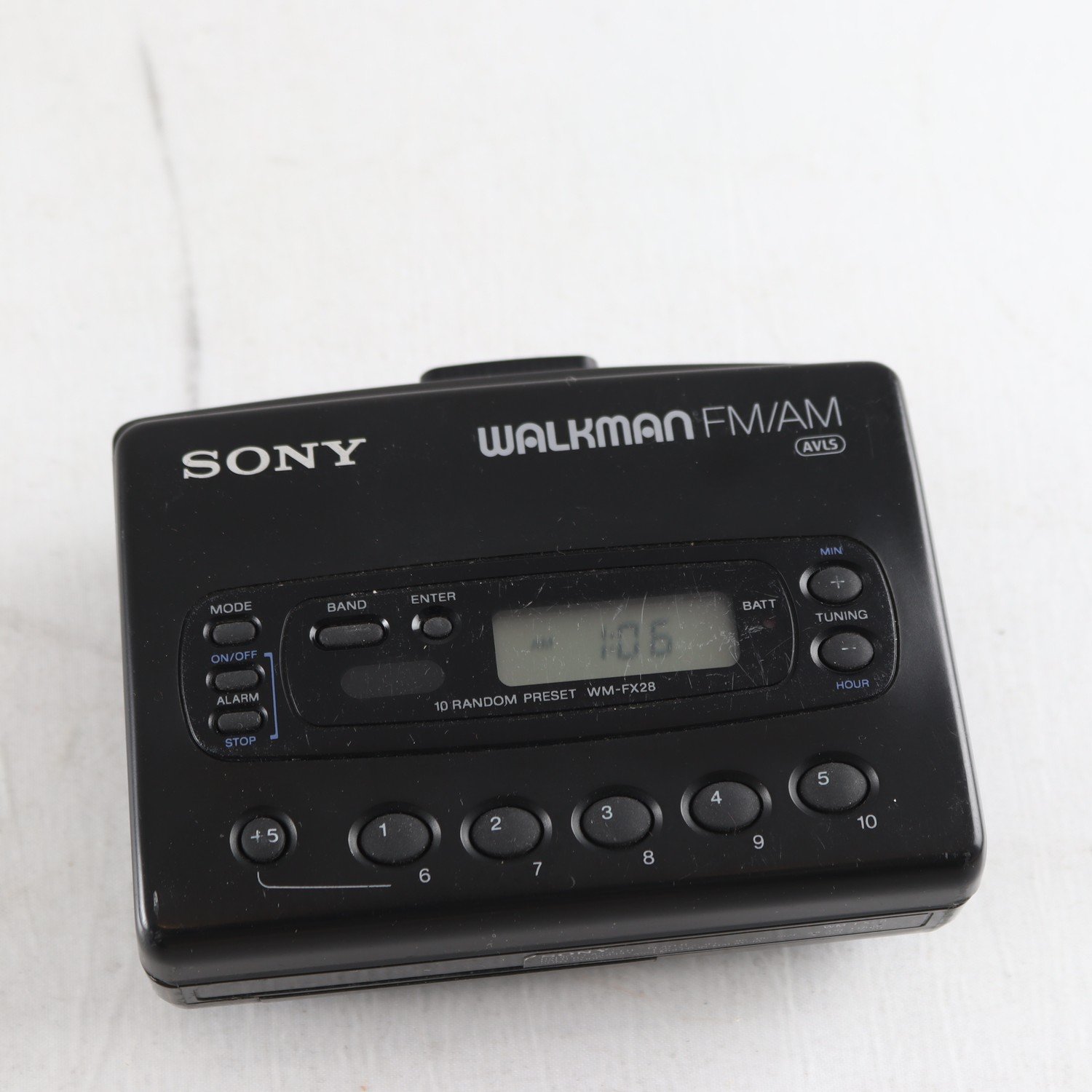 Kasettbandspelare, Sony Walkman WM-FX28