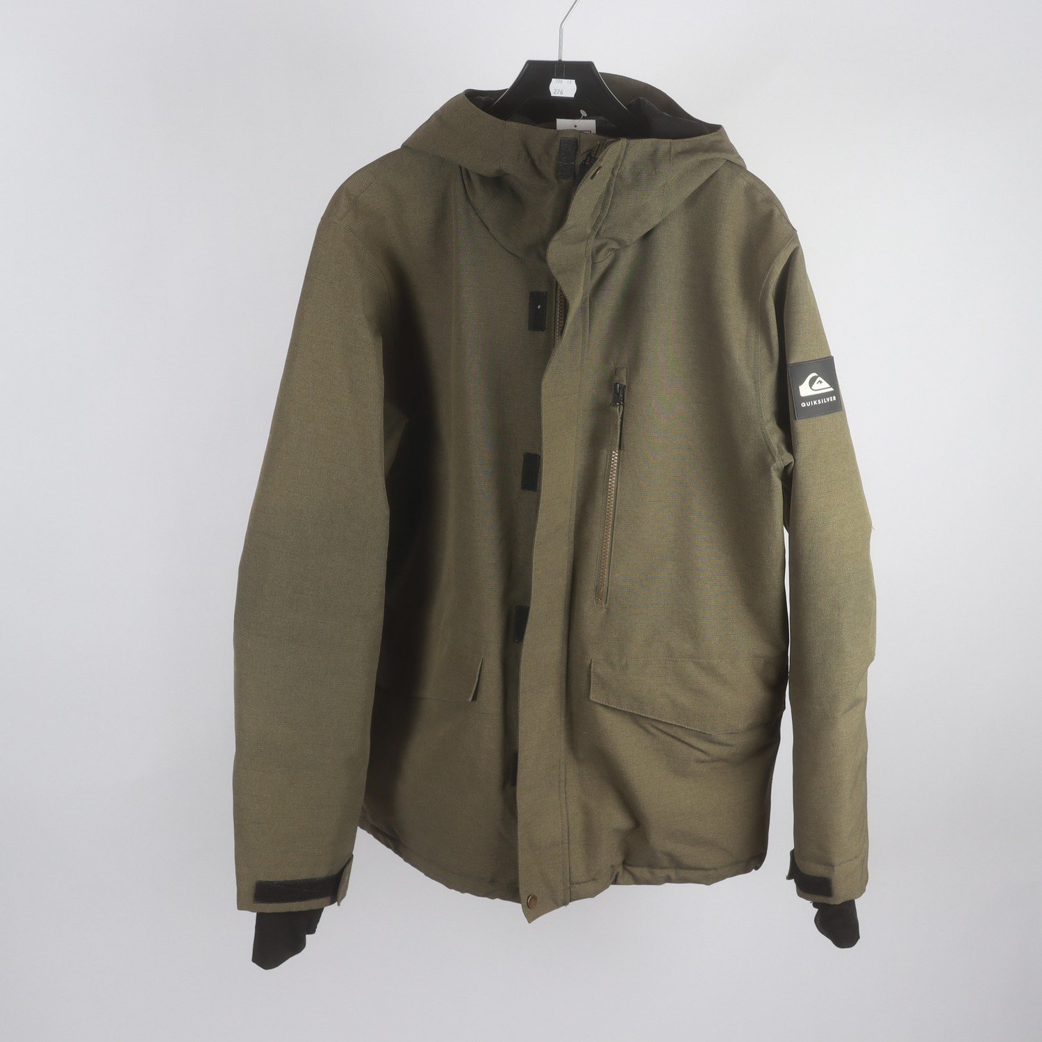 Skidjacka, Quiksilver, grön, stl. L