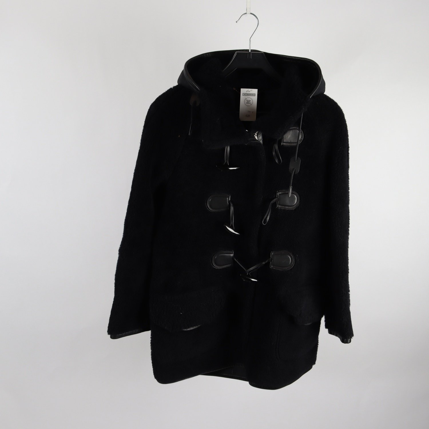 Shearling Jacka, Coach, svart, stl. 4 (XS)