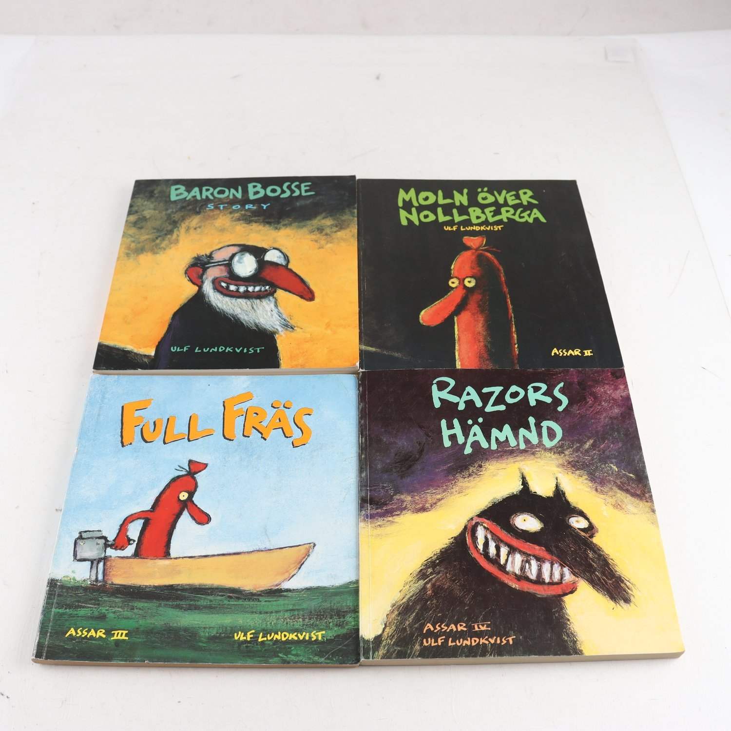 Ulf Lundkvist, Assar Vol. II, III & IV samt Baron Bosse Story