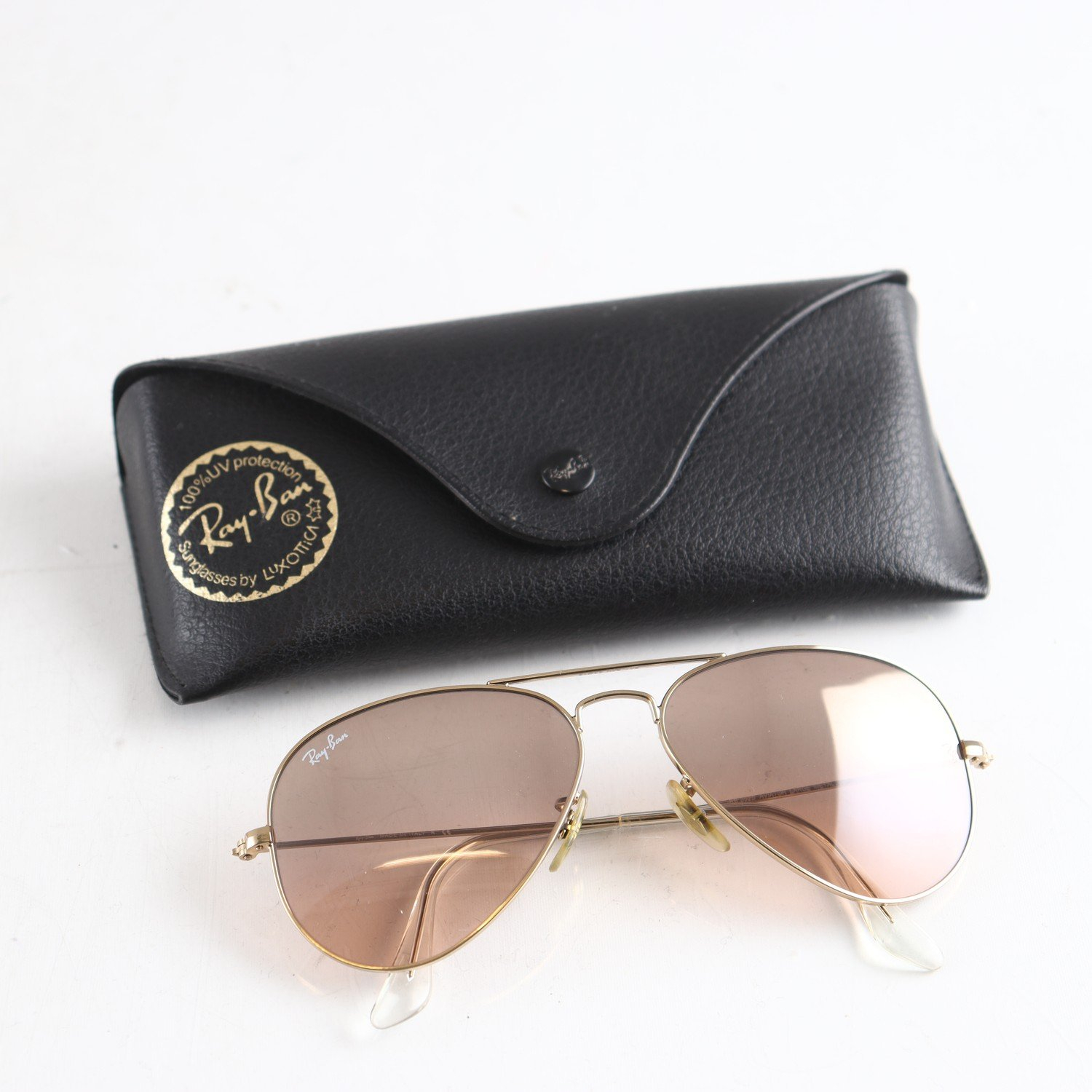 Solglasögon, metall, Ray Ban Large Aviator