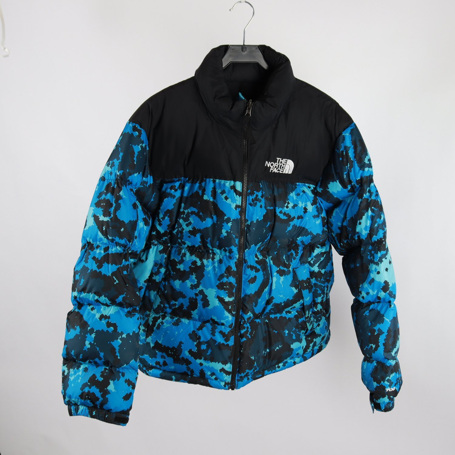 Dunjacka, The North Face, svart, blå, stl. L