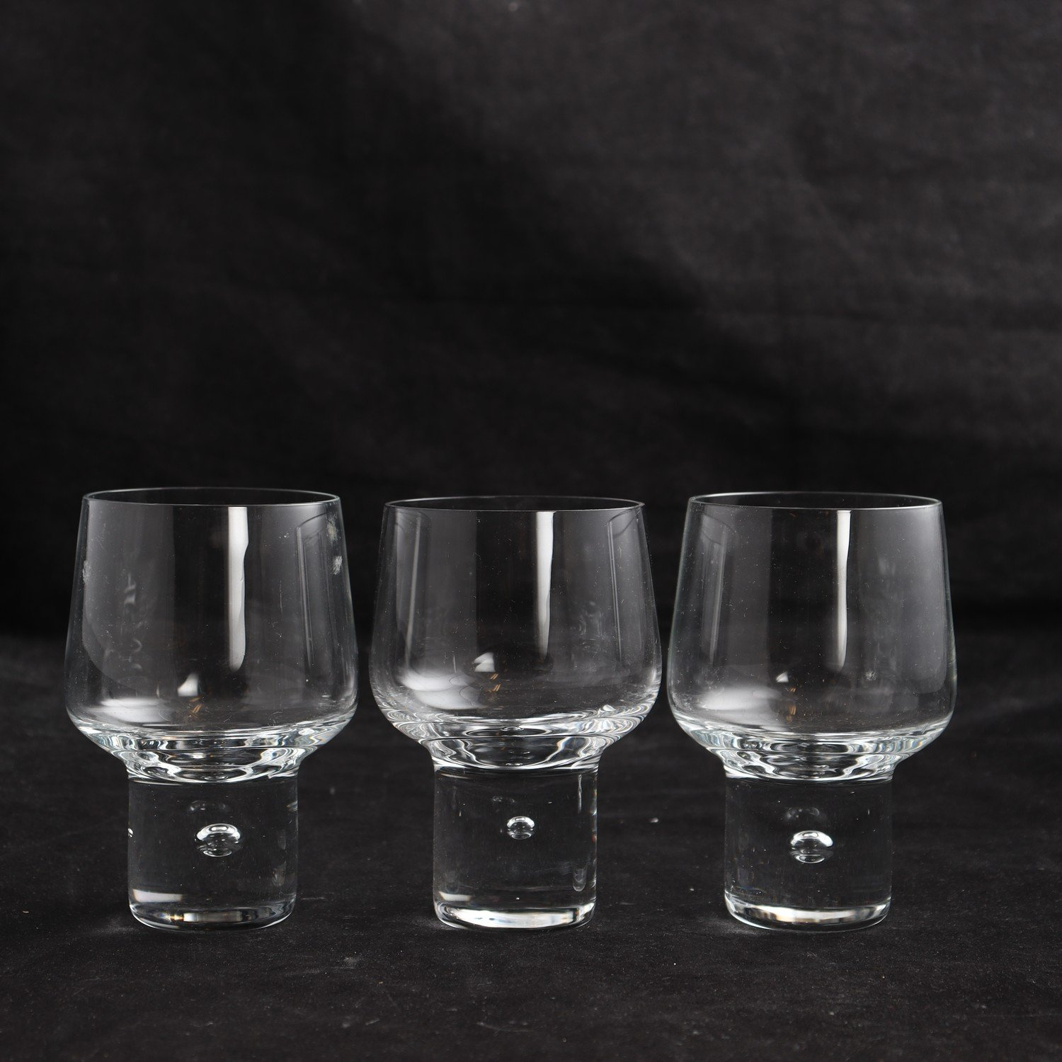 Glas, Mambo, Vicke Lindstrand, Kosta, 1960-70-tal, 3 st. Samfraktas ej