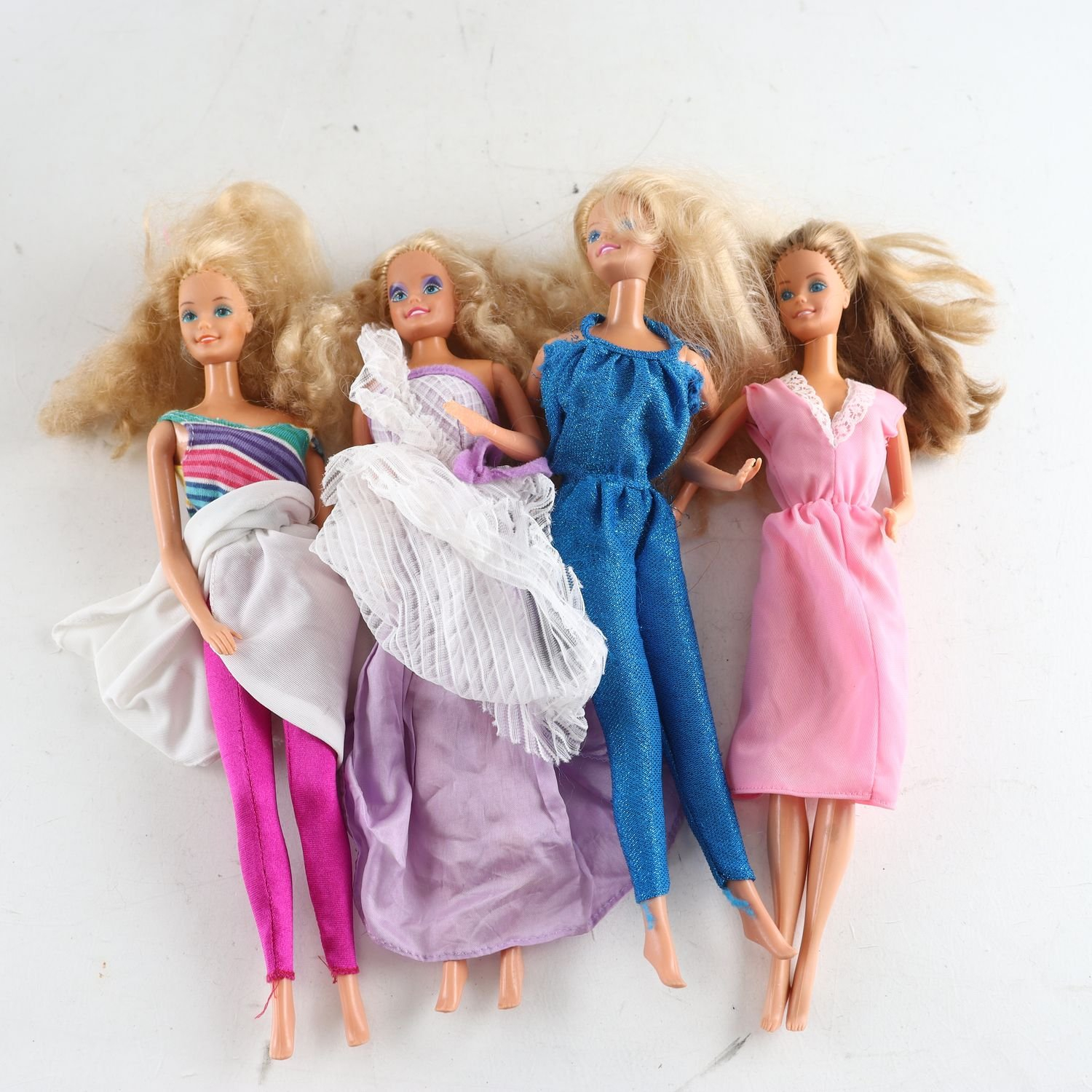 Dockor, Barbie mattel, 4st.