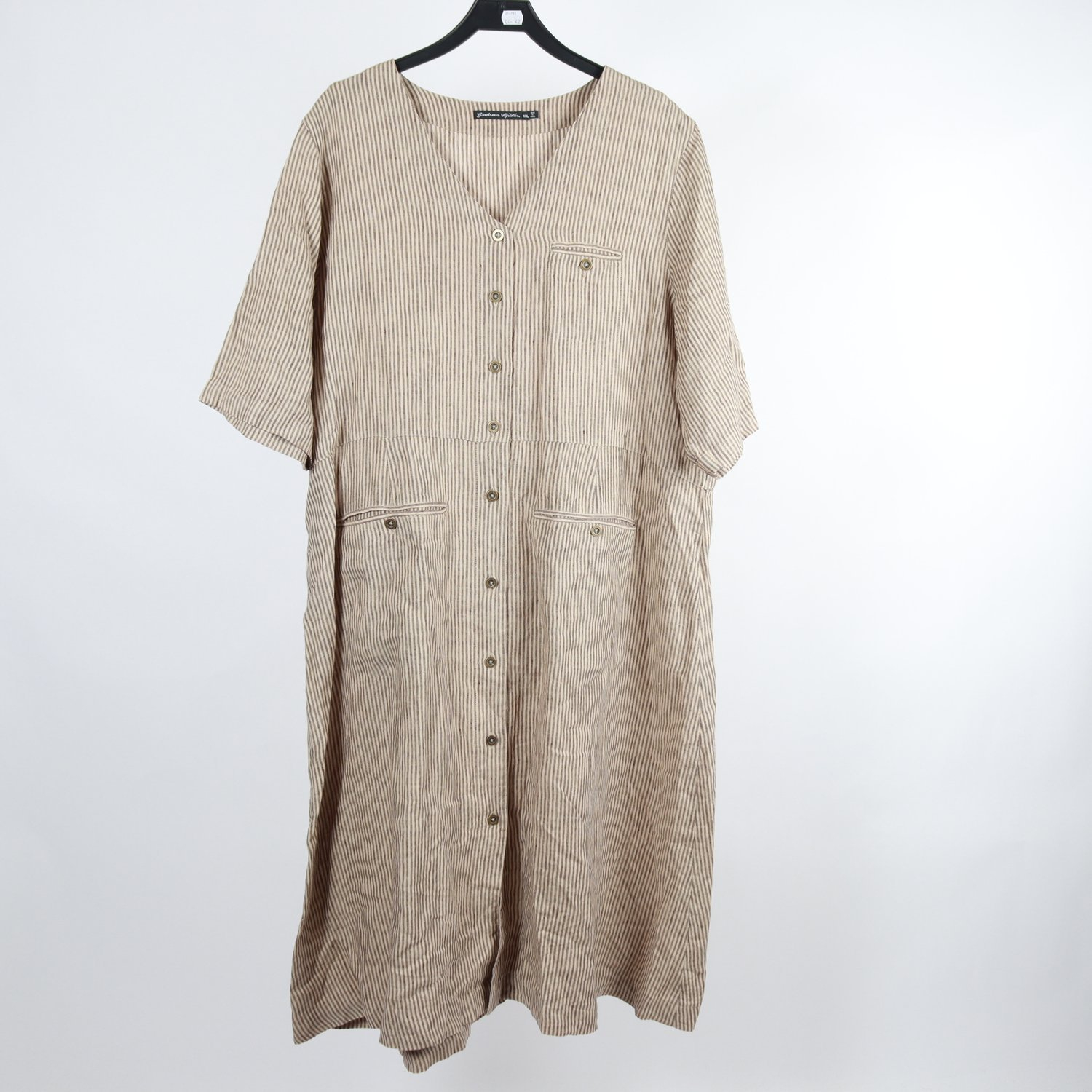 Klänning, Gudrun Sjödén, 100% lin, stl. XXL