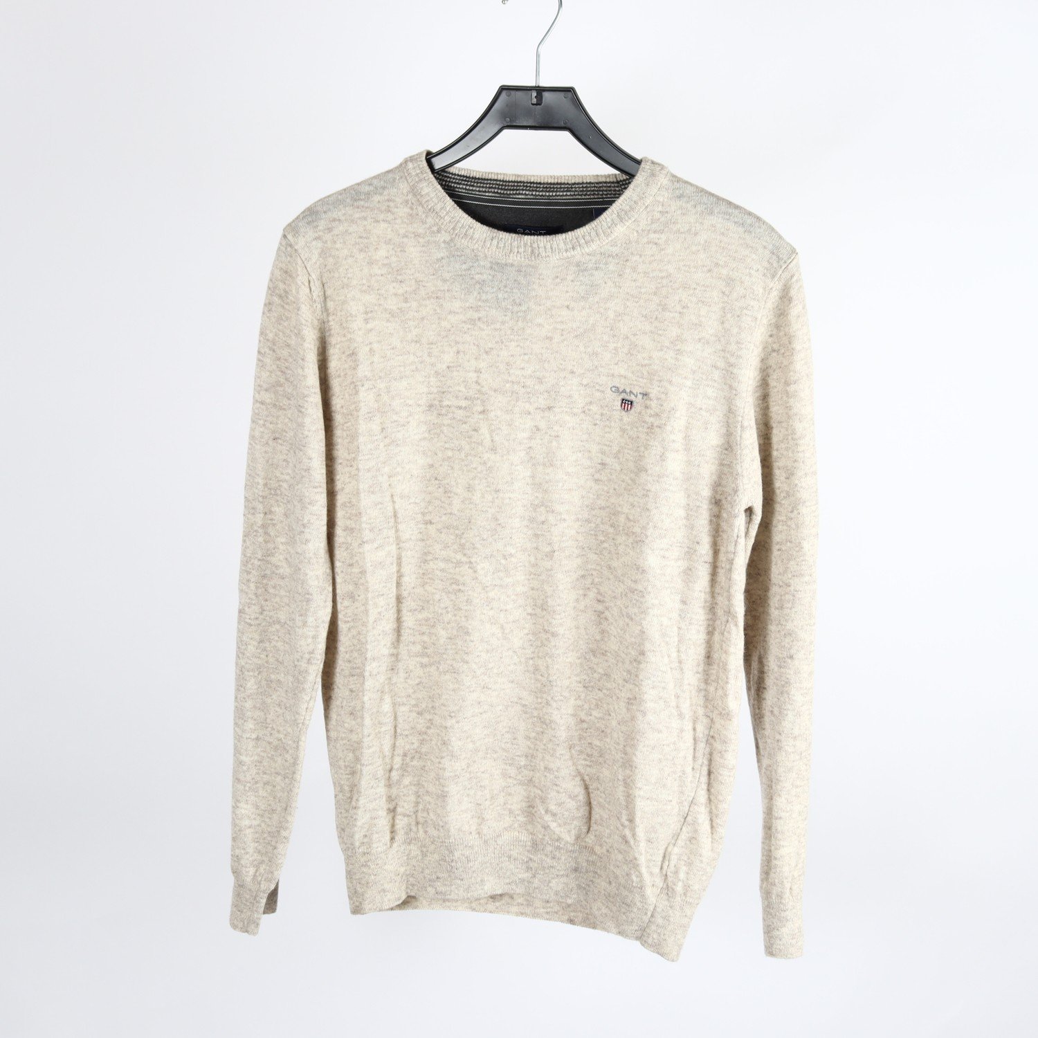 Tröja, Gant, beige, lammull, stl. M