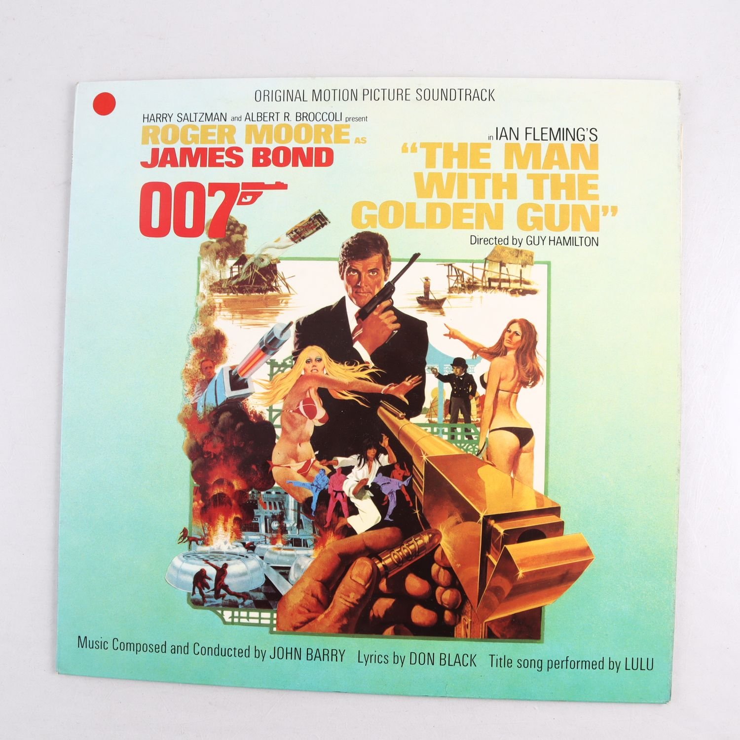 LP John Barry, The Man With The Golden Gun (Original Motion Picture Soundtrack)