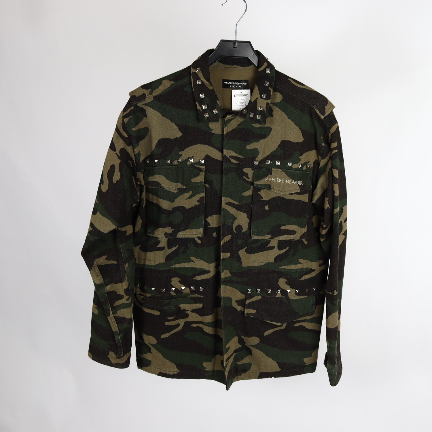 Jacka, ManiÈre de Voir, grön, camo, stl. M