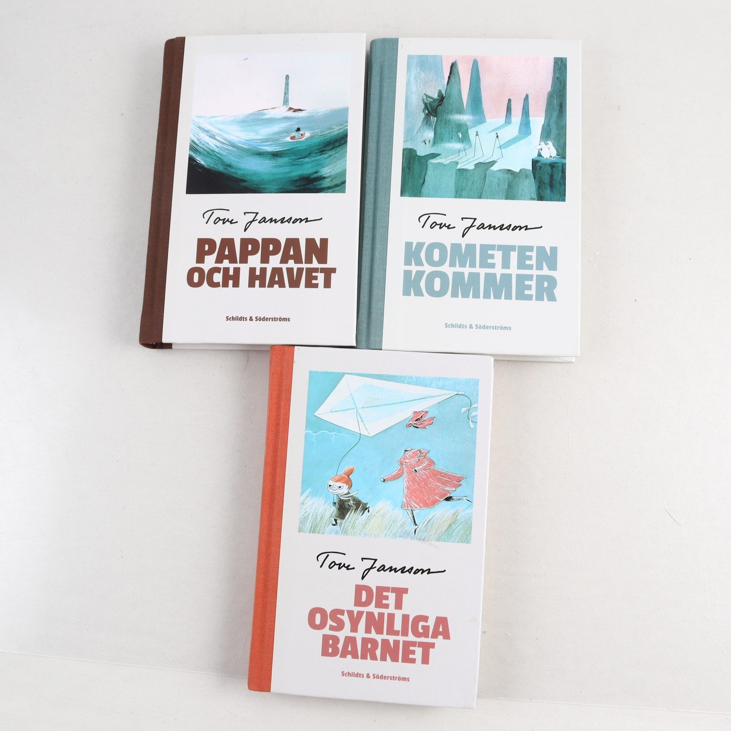 Tove Jansson, bokpaket med tre volymer