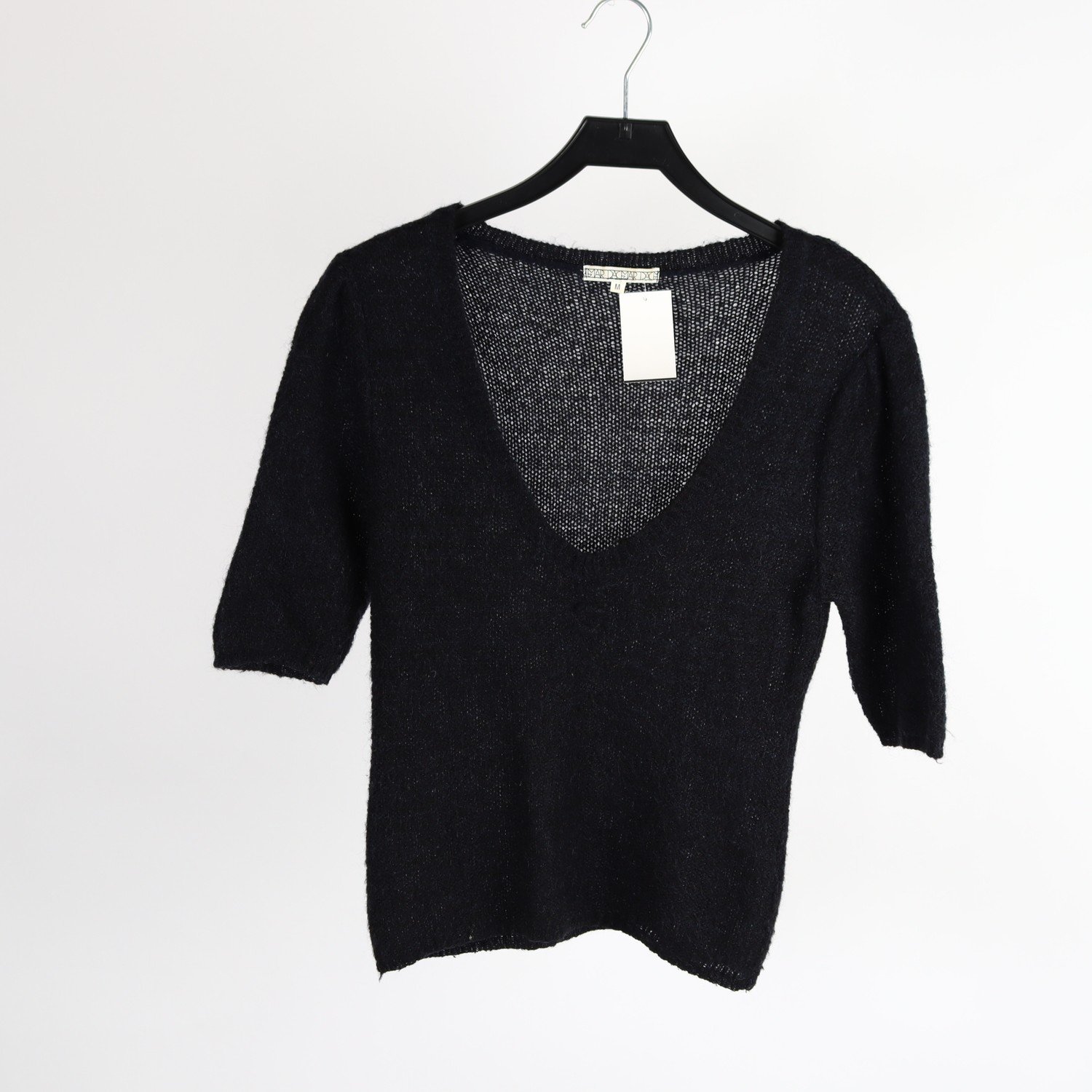 Tröja, Dagmar, blå, ull, mohair, stl. M