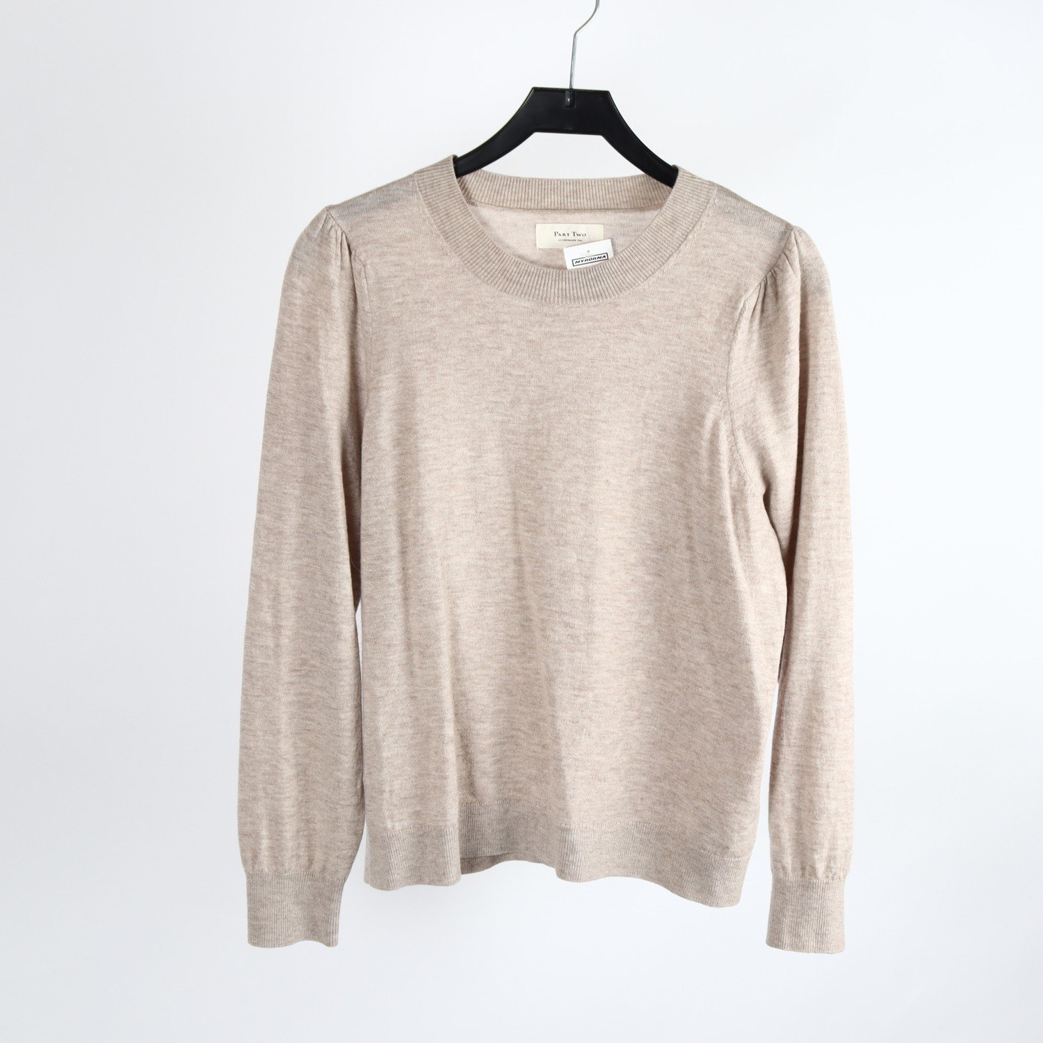 Tröja, Part Two, beige, ull, cashmere, stl. XL