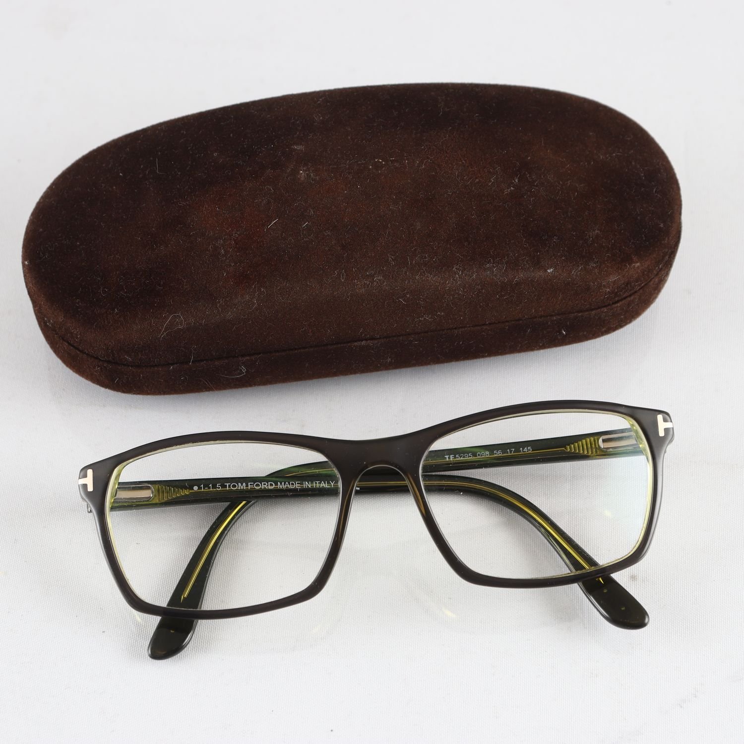 Glasögonbågar, acetat, Tom Ford