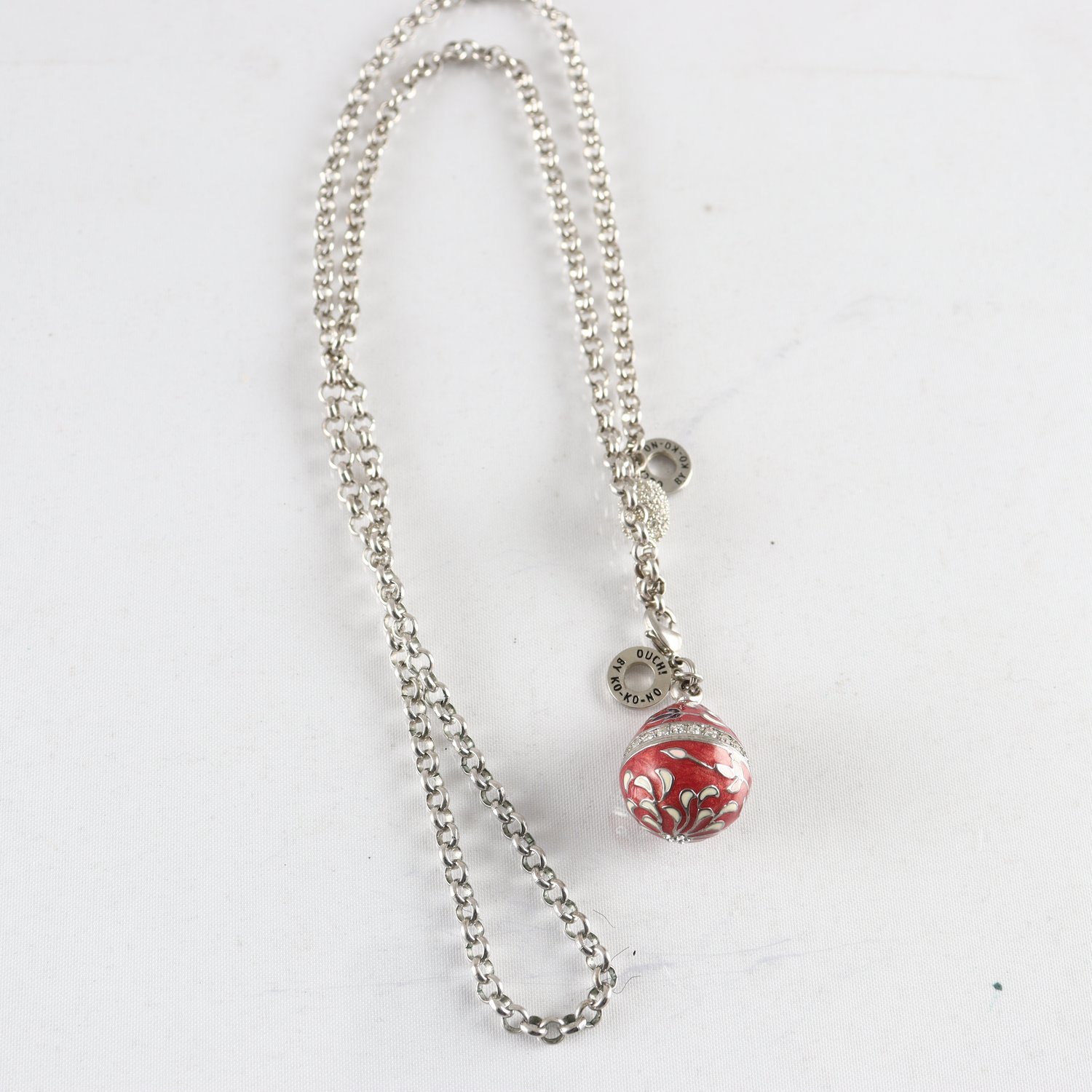 Halsband, metall, emalj, stenar, Path of Life, Ko-Ko-No