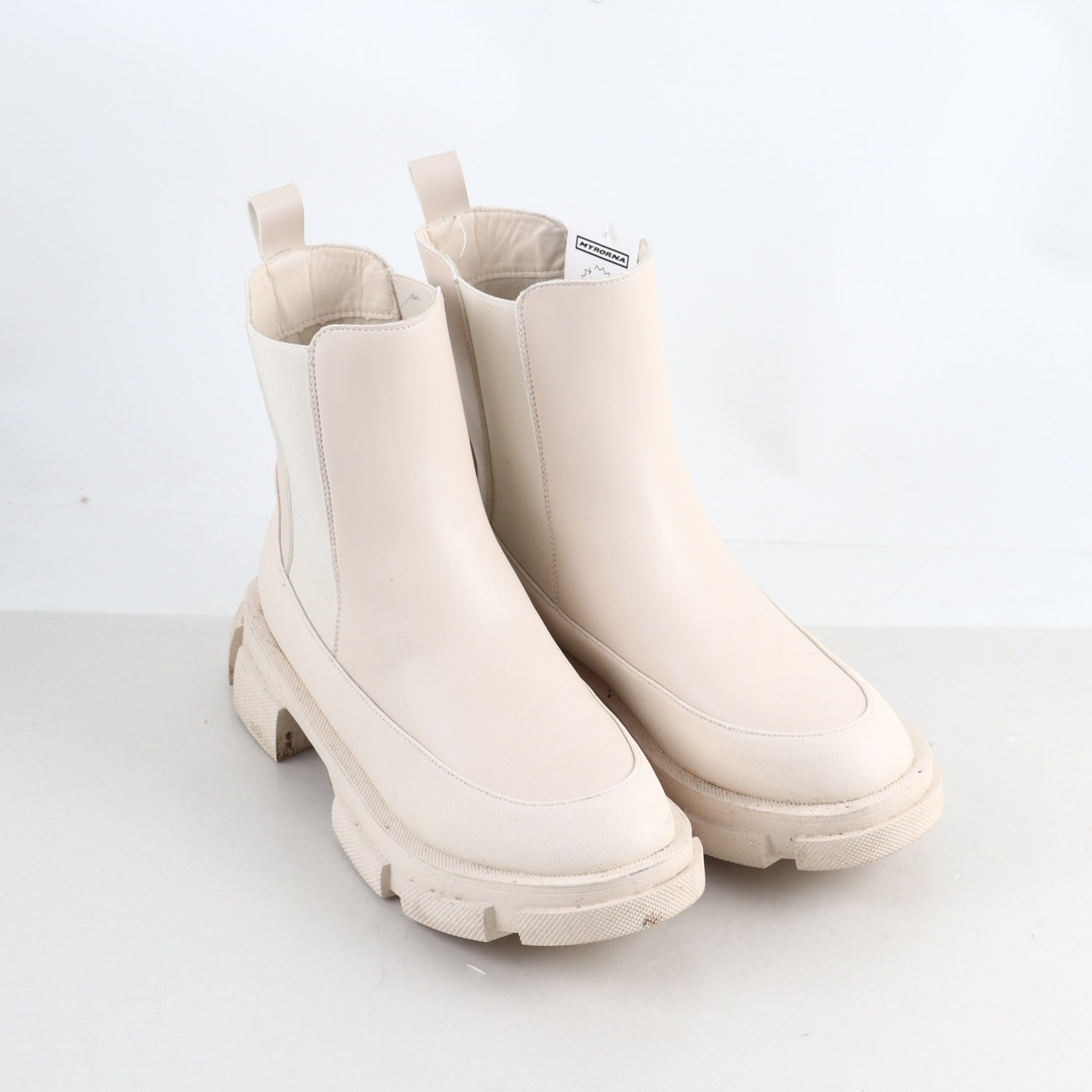 Boots, Duffy, offwhite, stl. 39