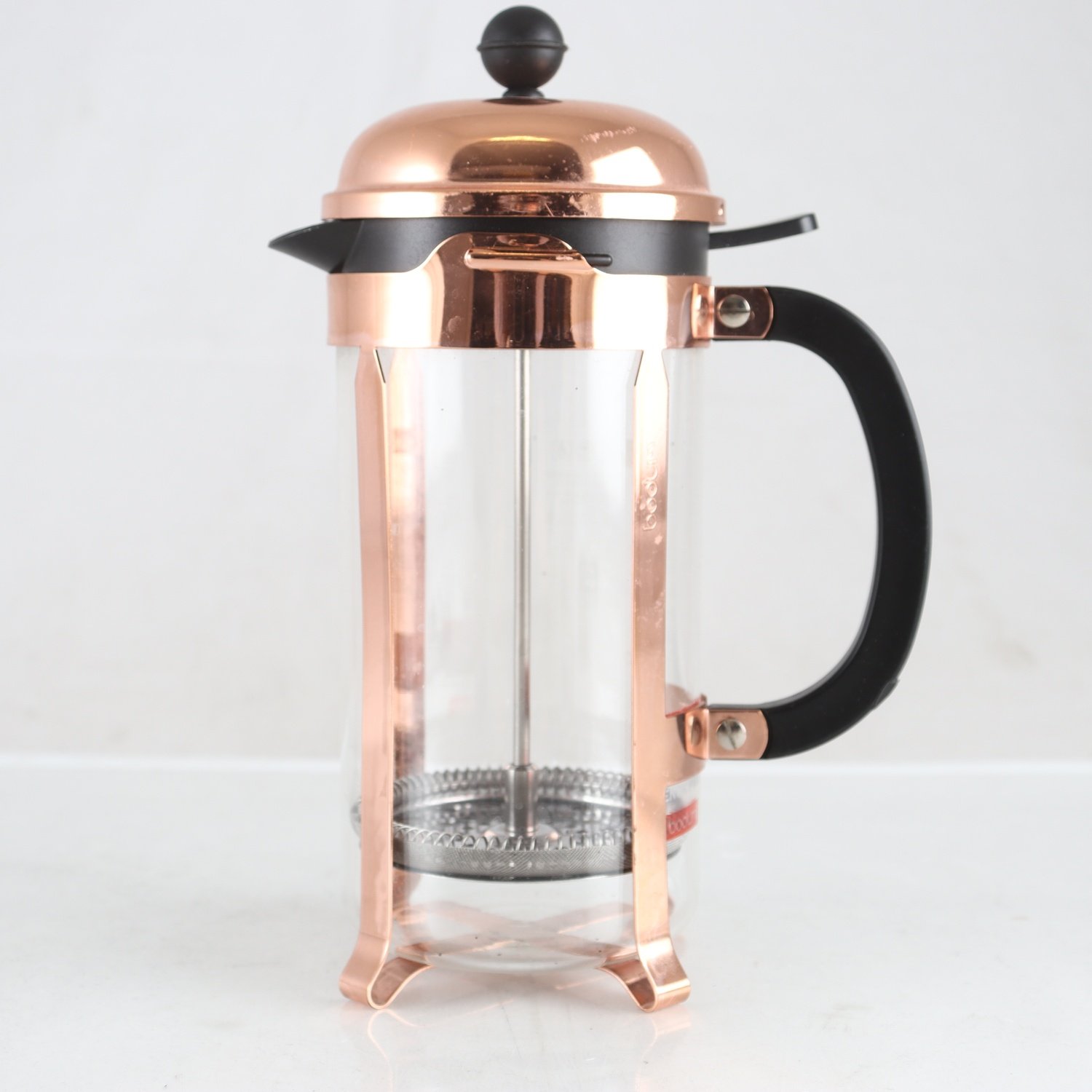 Kaffepress, roséfärgad, Bodum. Samfraktas ej.