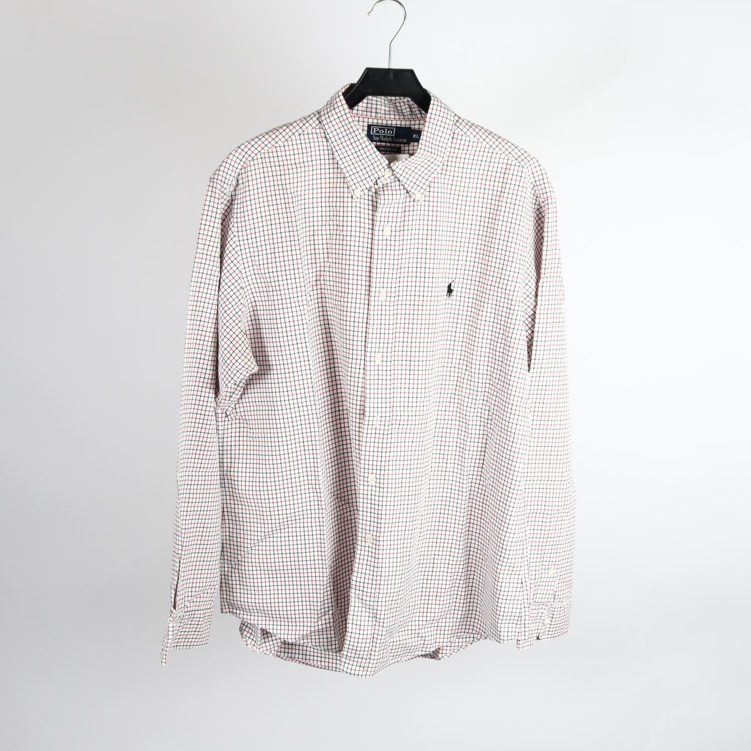 Skjorta, Polo by Ralph Lauren, rutig, stl. XL