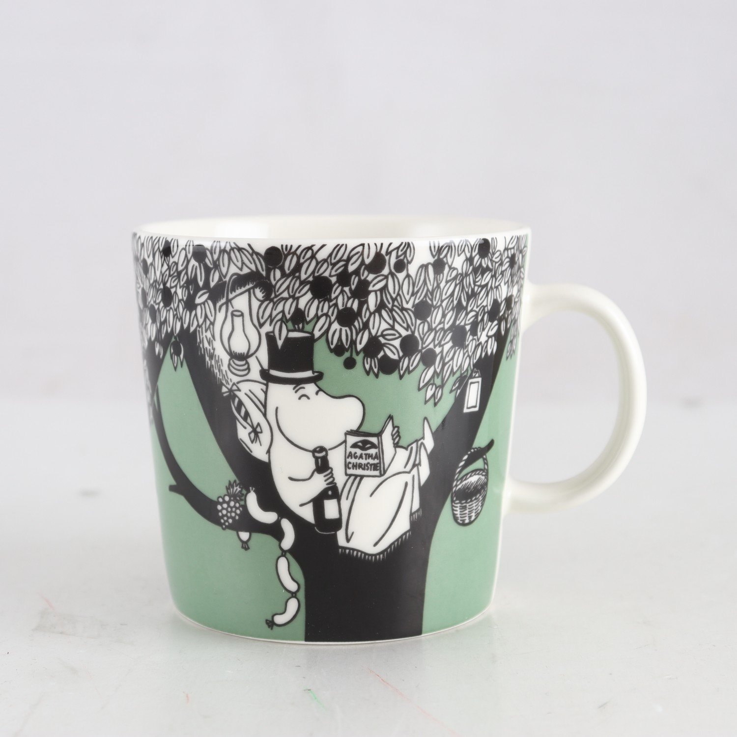 Muminmugg, 40 cl, Grön, Moomin Characters, Arabia
