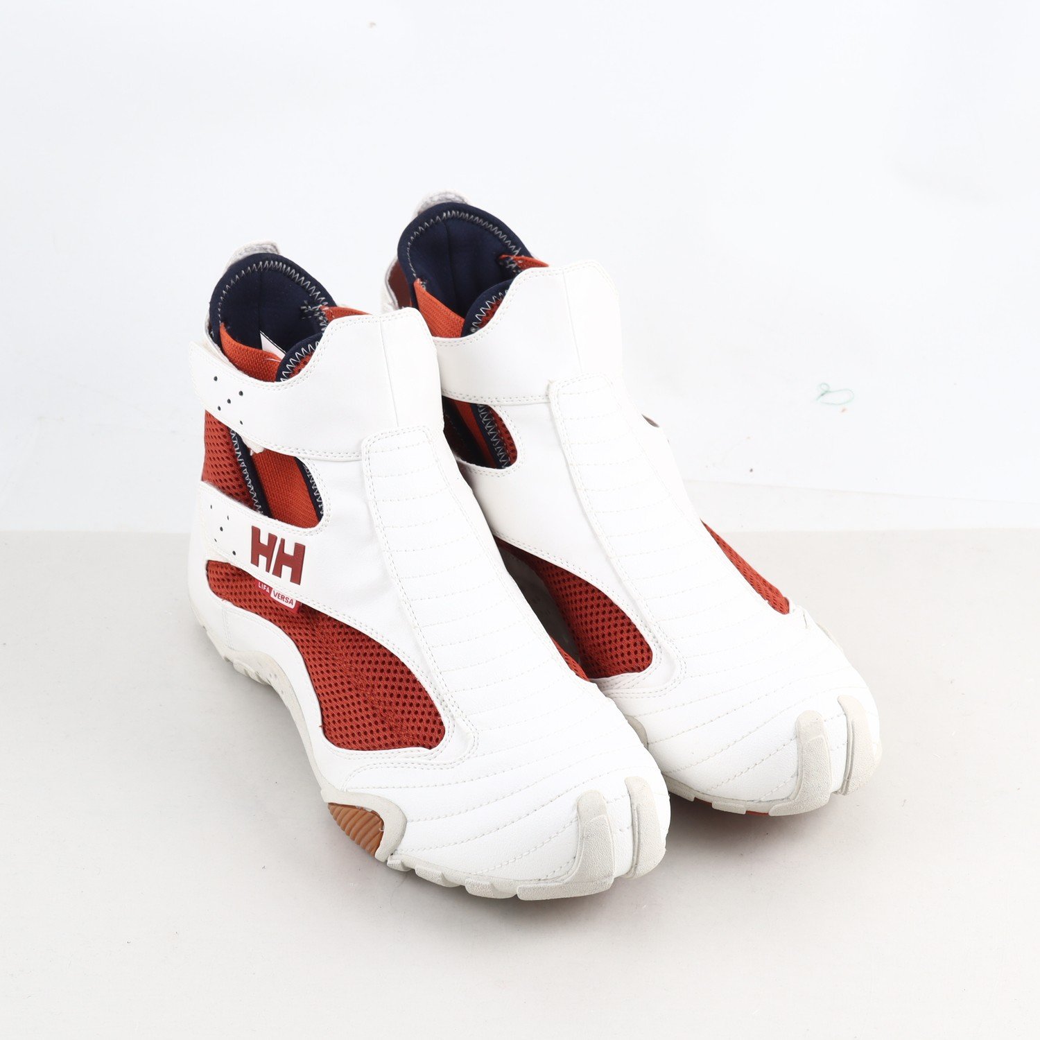 Sneakers, Helly Hansen, off-white/tegelröd, stl. 45