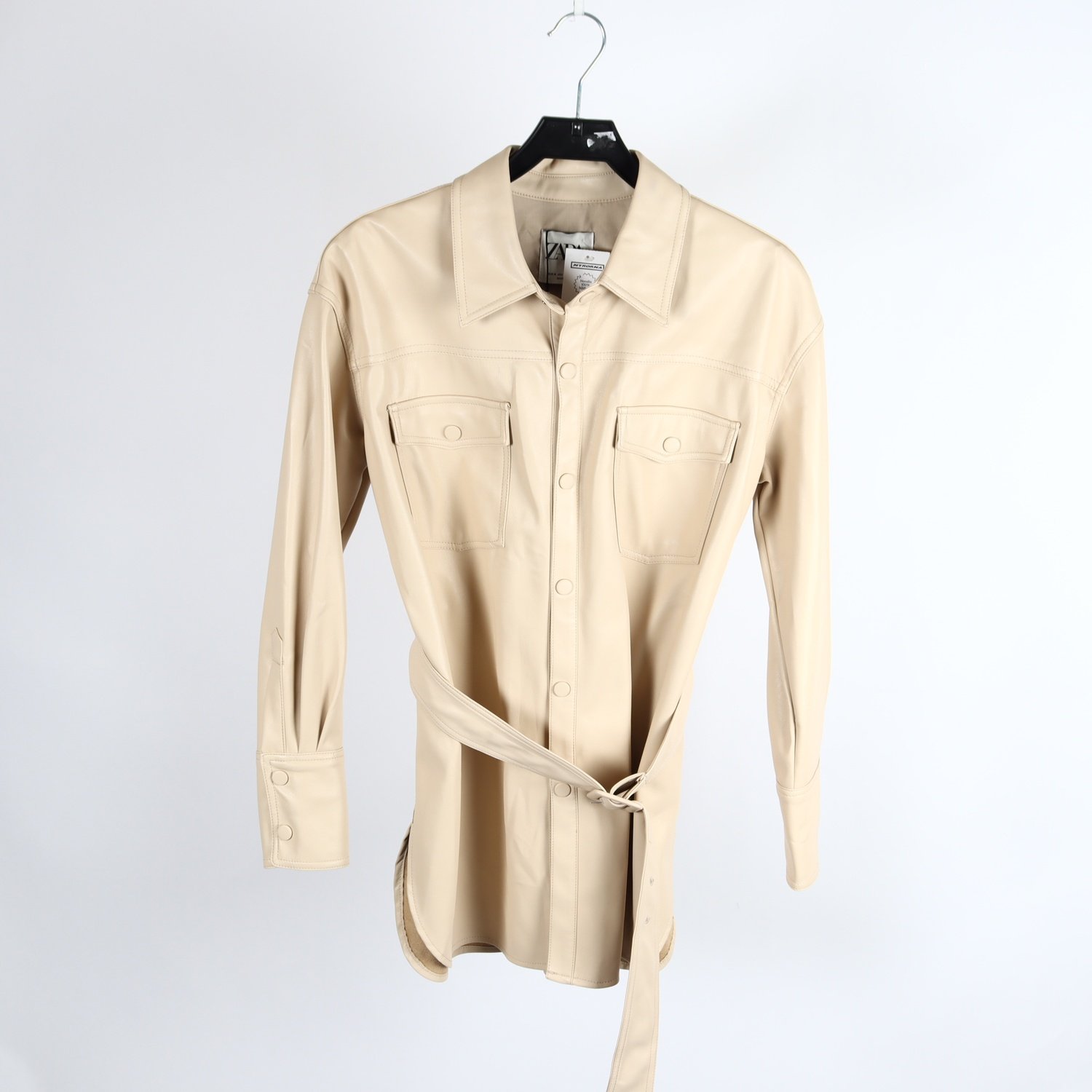Skjorta, Zara, beige, stl. M