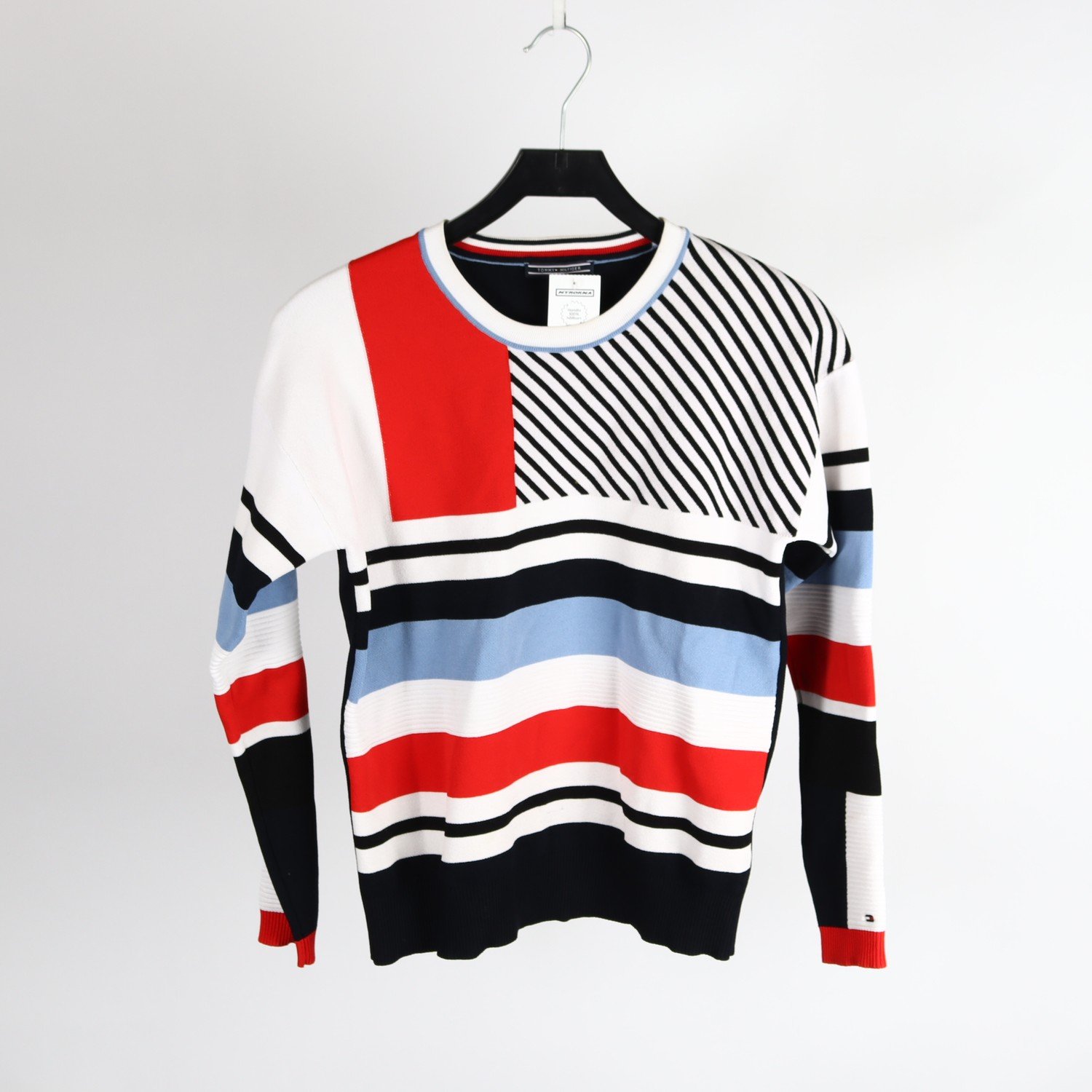 Tröja, Tommy Hilfiger, mönstrad, stl. XS