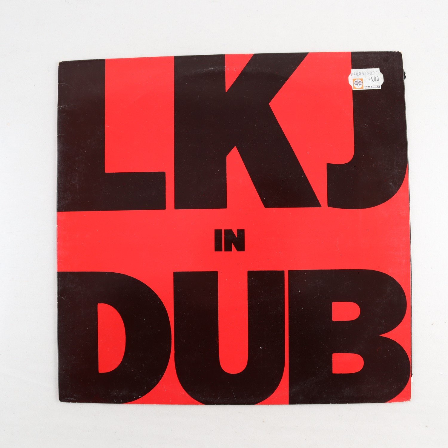 LP Linton Kwesi Johnson, LKJ In Dub