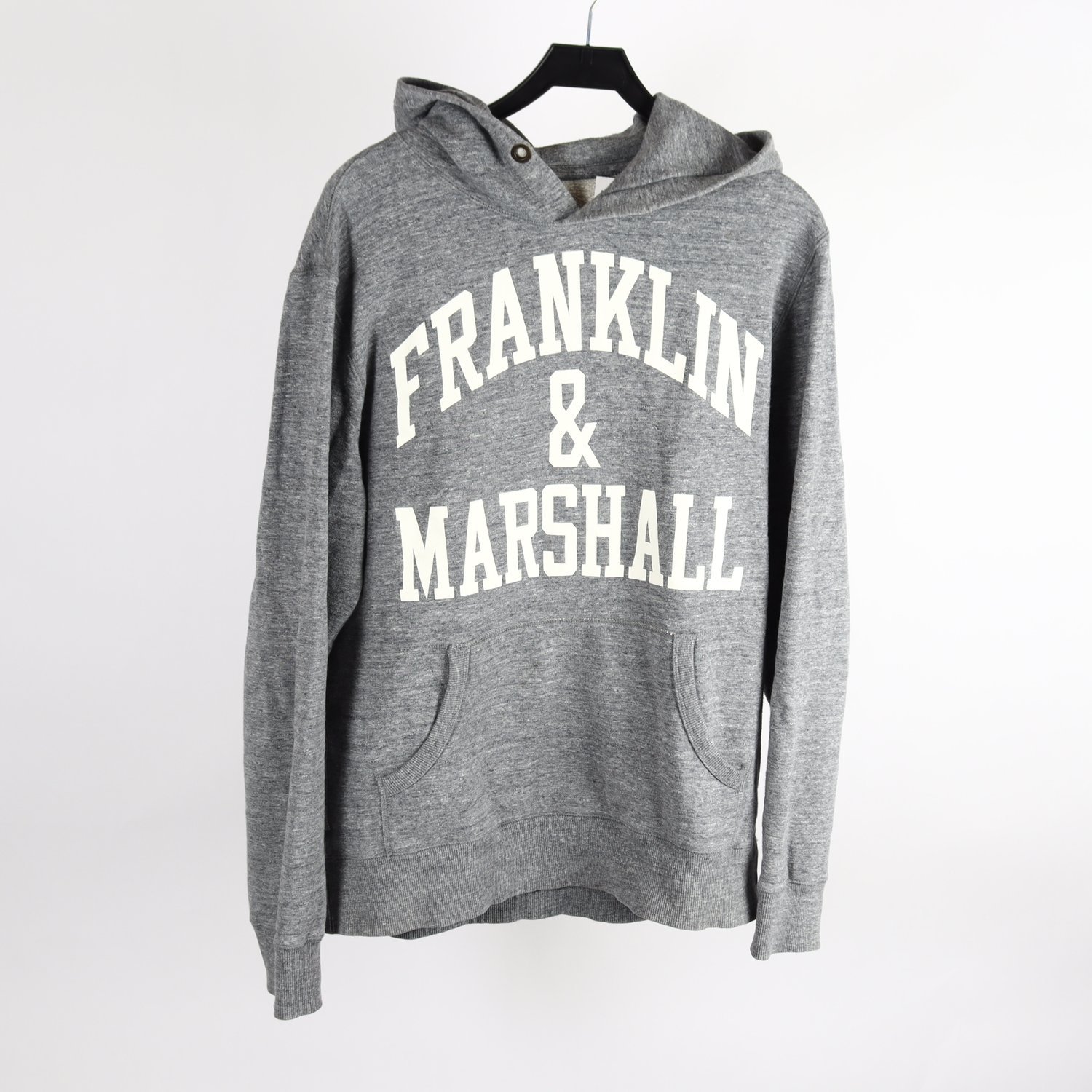 Hoodie, Franklin Marshall, grå, stl. XL