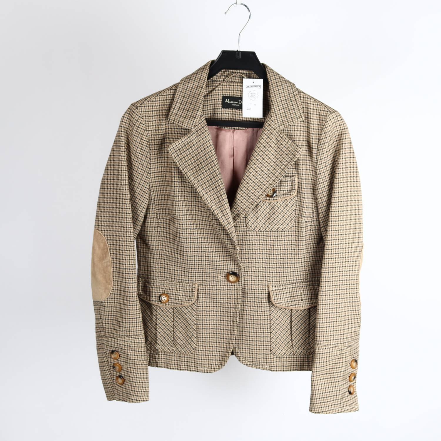Kavaj, Massimo Dutti, mönstrad, stl. 40/30