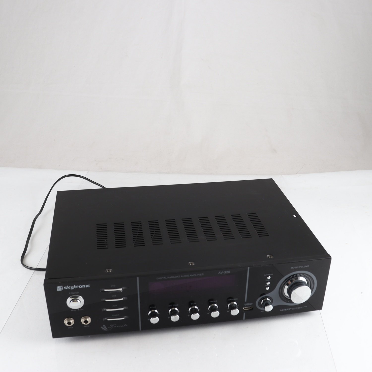 Karaoke, förstärkare, Skytronic Av-320. Samfraktas ej.