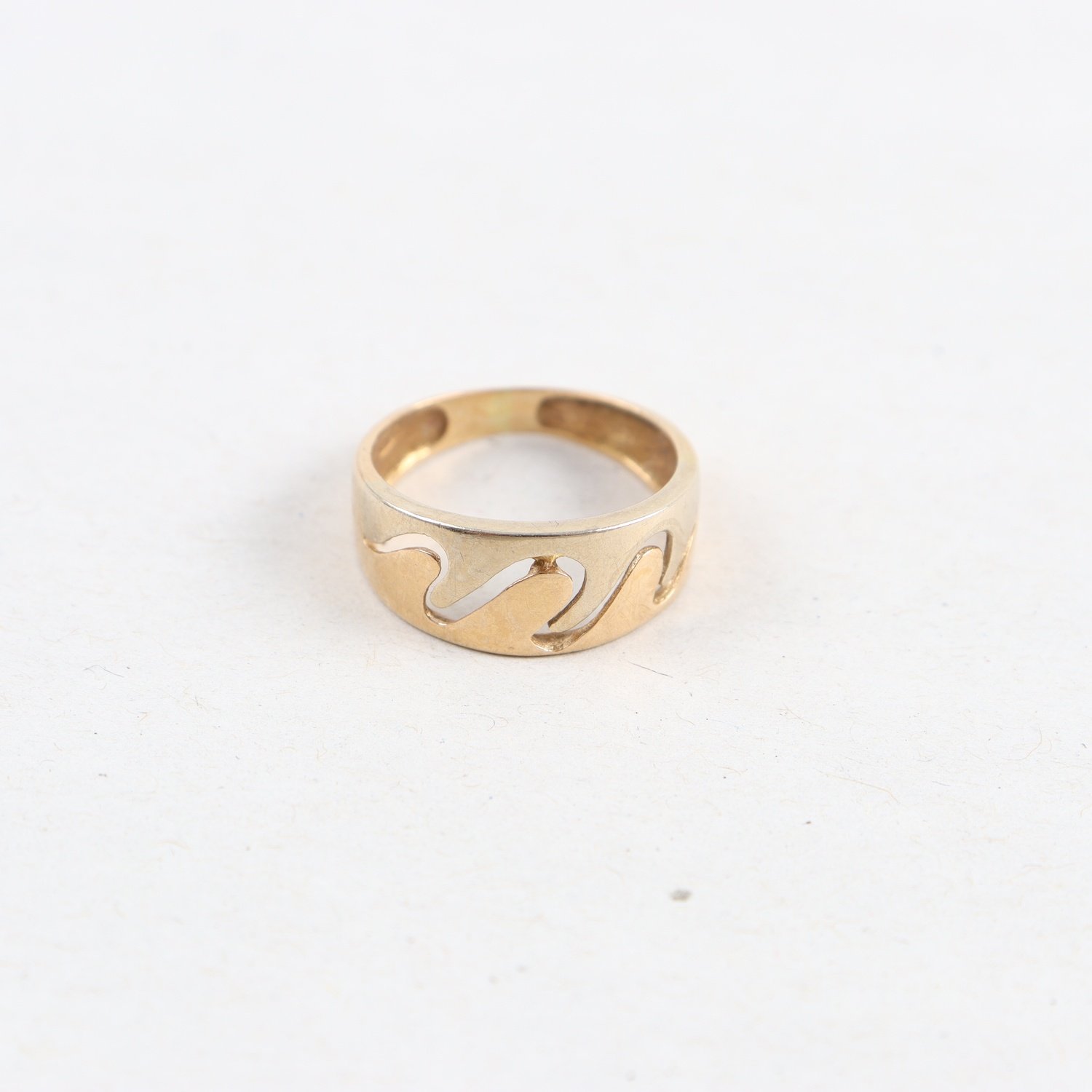 Ring, guld 18k, vikt: 2,6g