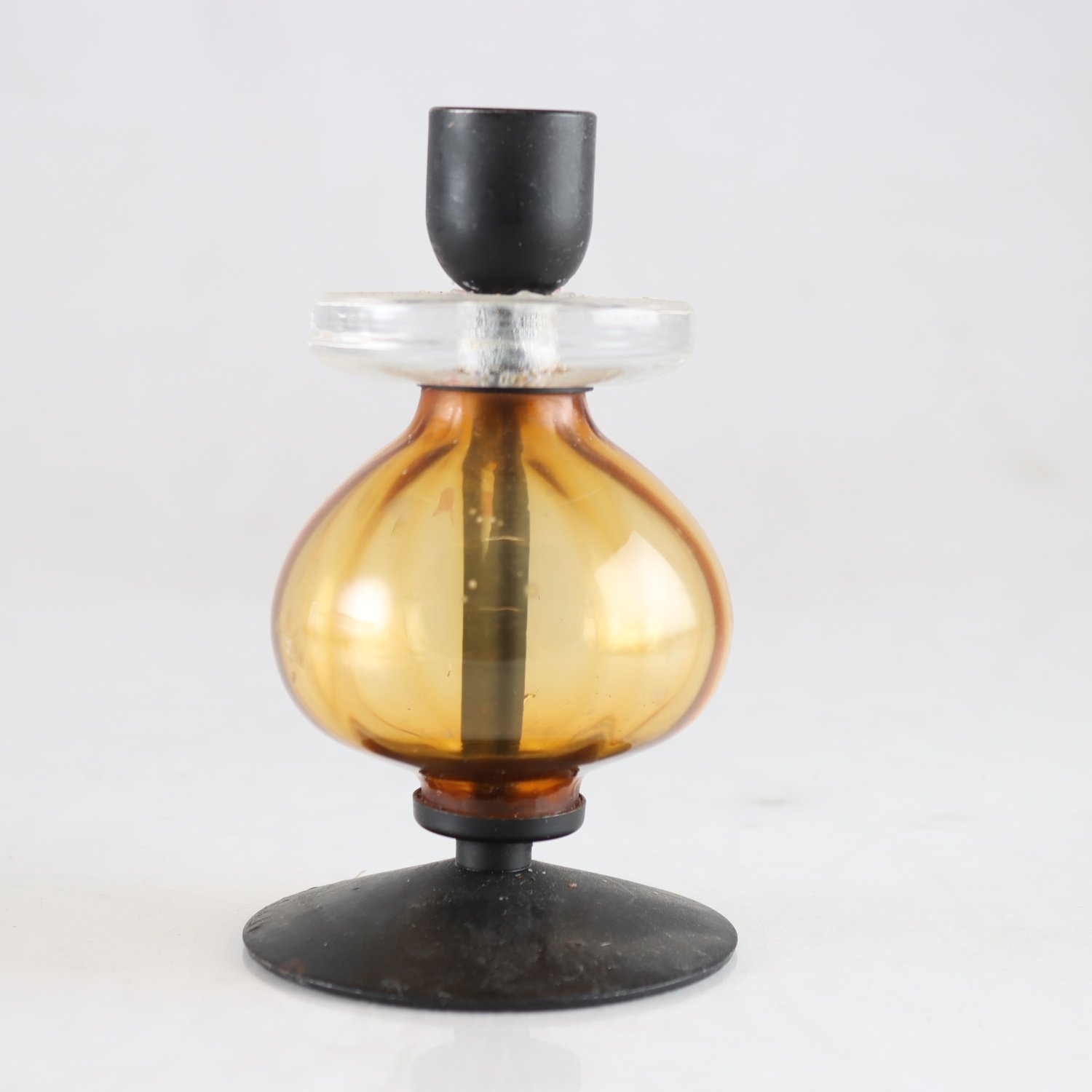 Ljusstake, glas, smide, Erik Höglund