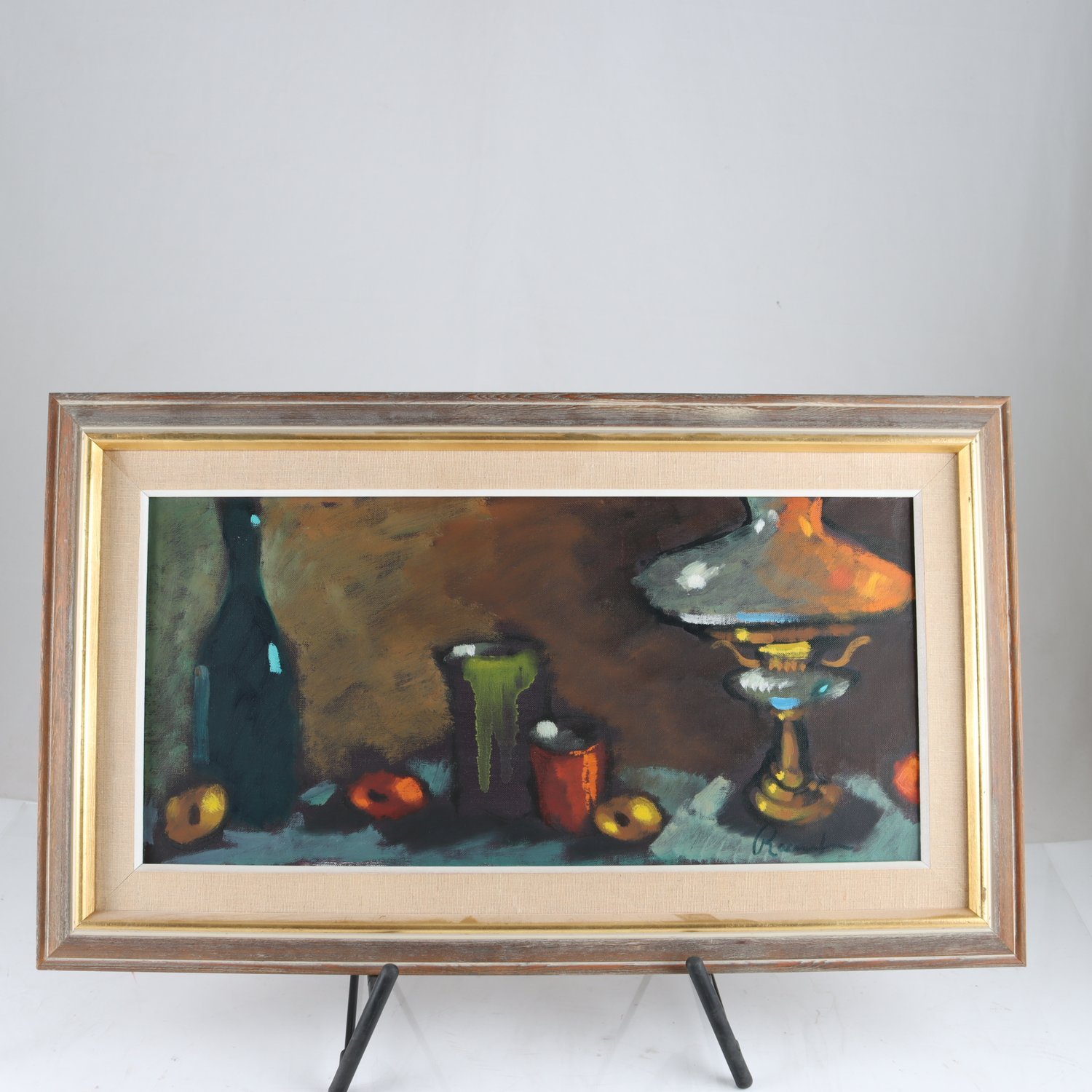Olja på duk, stillében, Kurt Rosander, (f.1941), signerad. Endast avhämtning.