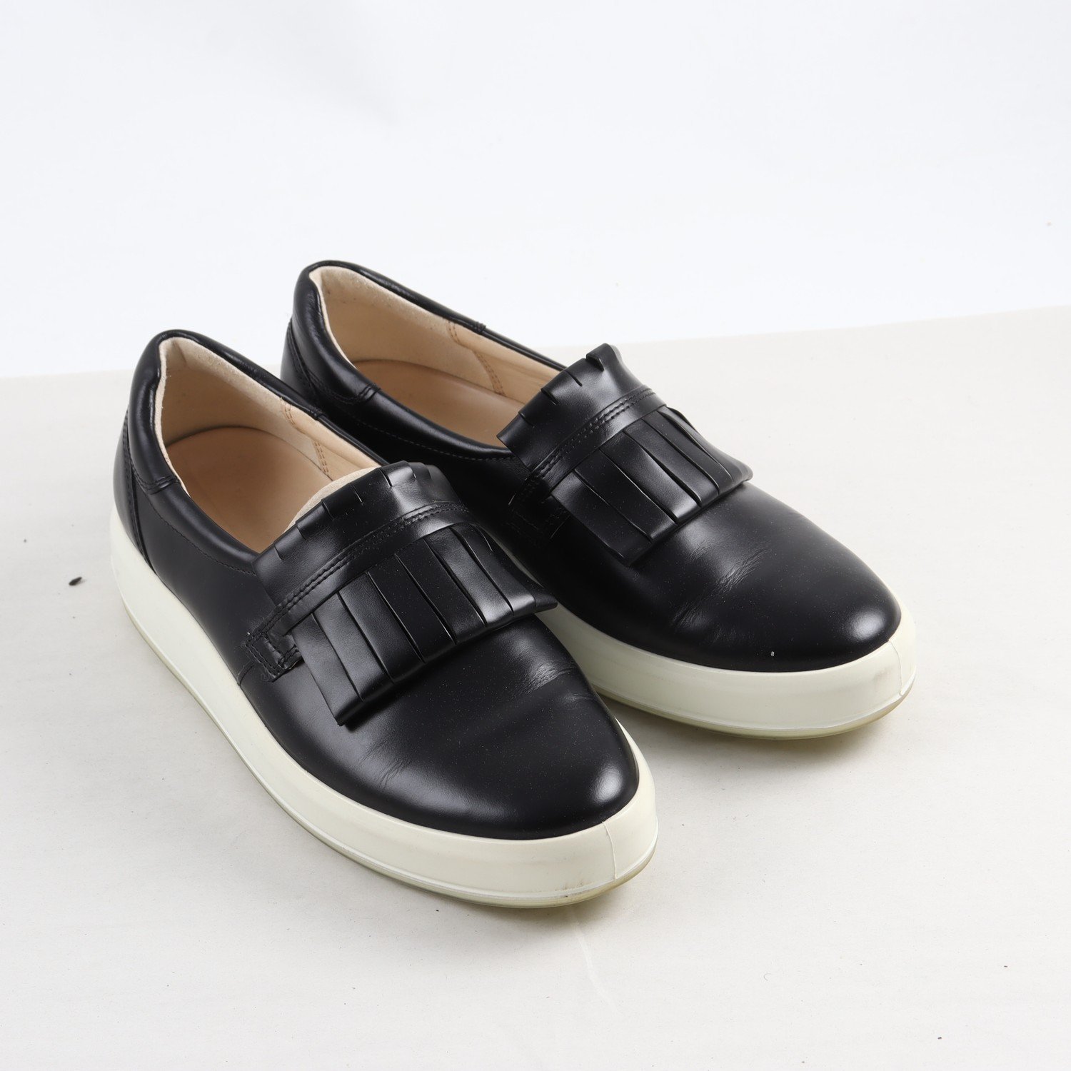 Sneakers, Ecco, svart, stl. 39