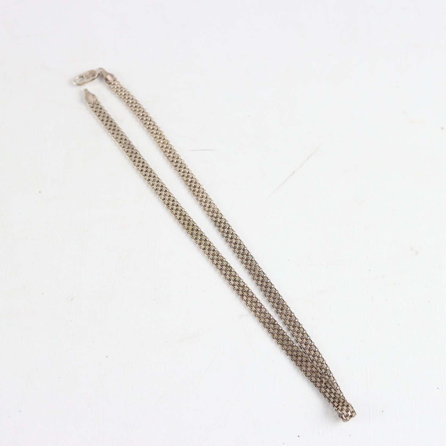Halsband, silver 925, GHA, x-länk, vikt: 14 g