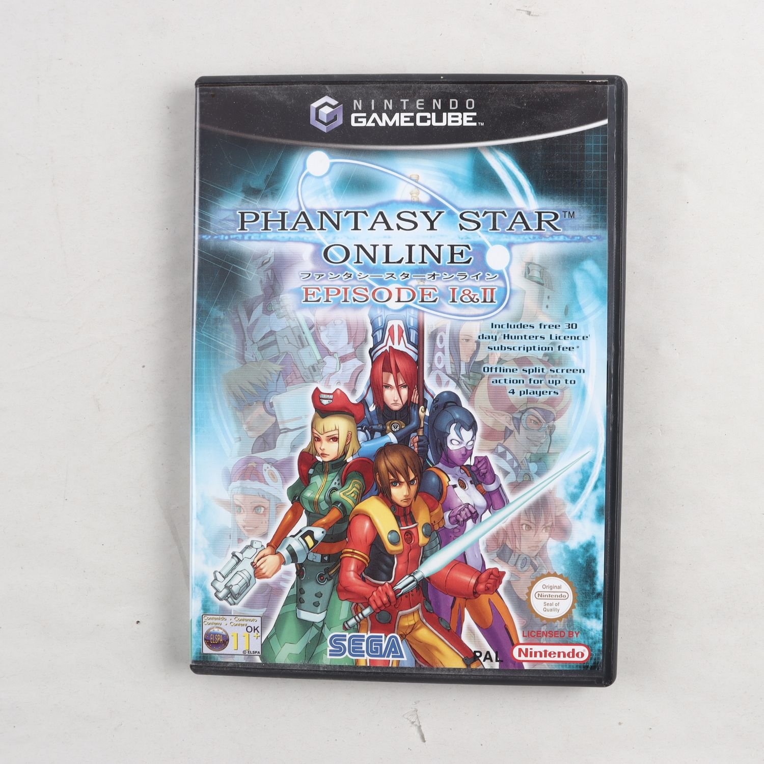 Spel Phantasy Star Online, Episode I & II, Nintendo Gamecube